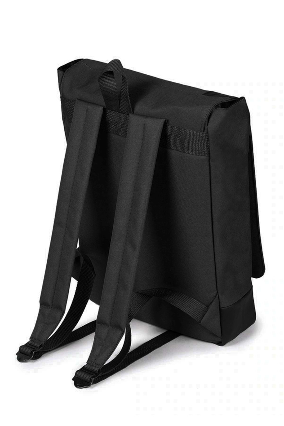 Bagorama Want Unisex 15.6 Laptop / Tablet Uyumlu Kumaş Sırt Çantası - Siyah görsel 3