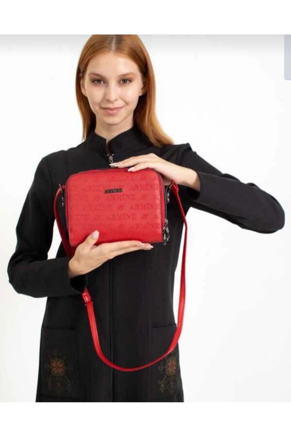 Armine-Red Laser 228 Model Shoulder and Crossbody Bag - Women 1