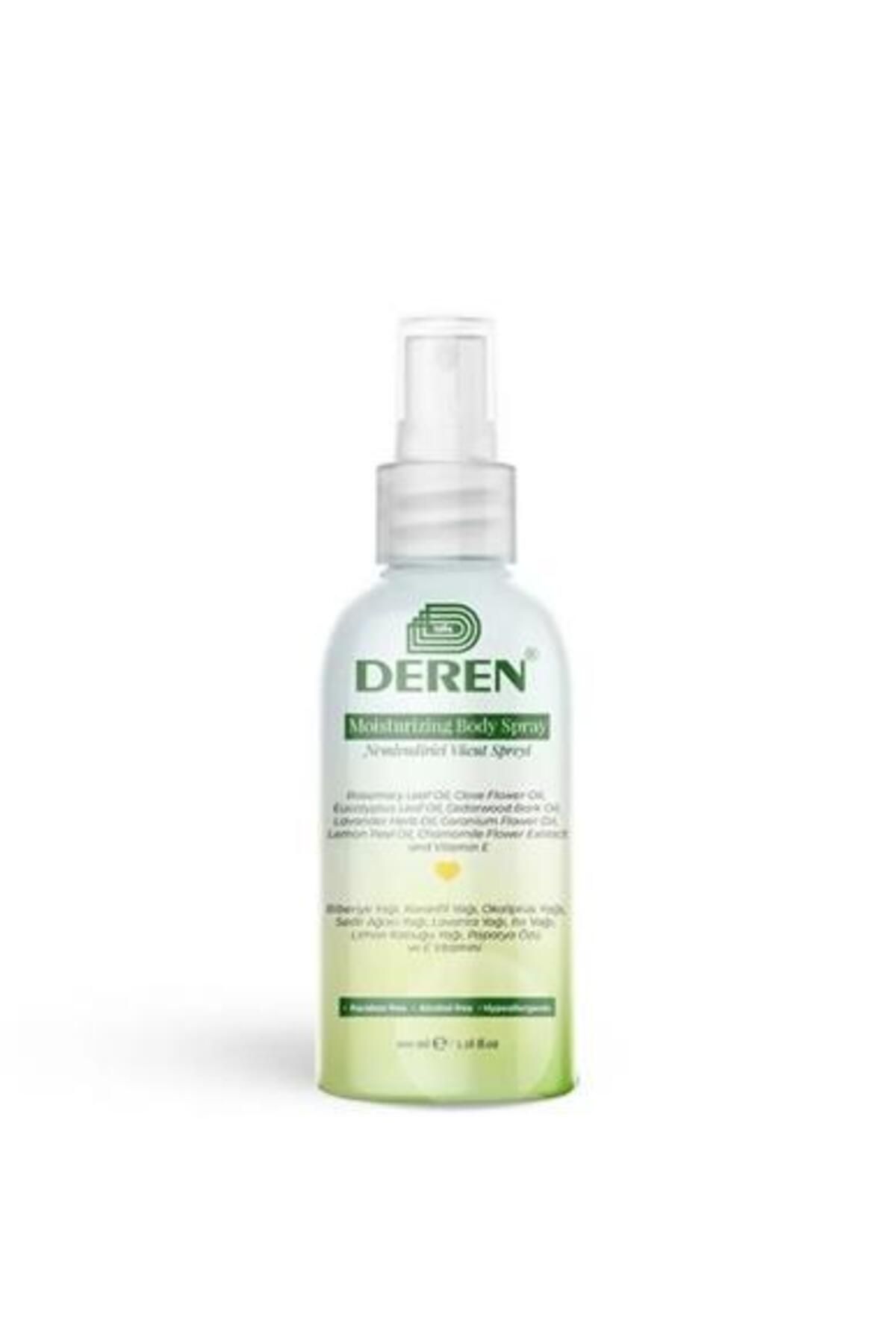 DEREN Nemlendirici Vücut Spreyi - Sinek Kovucu Sprey 100 ml