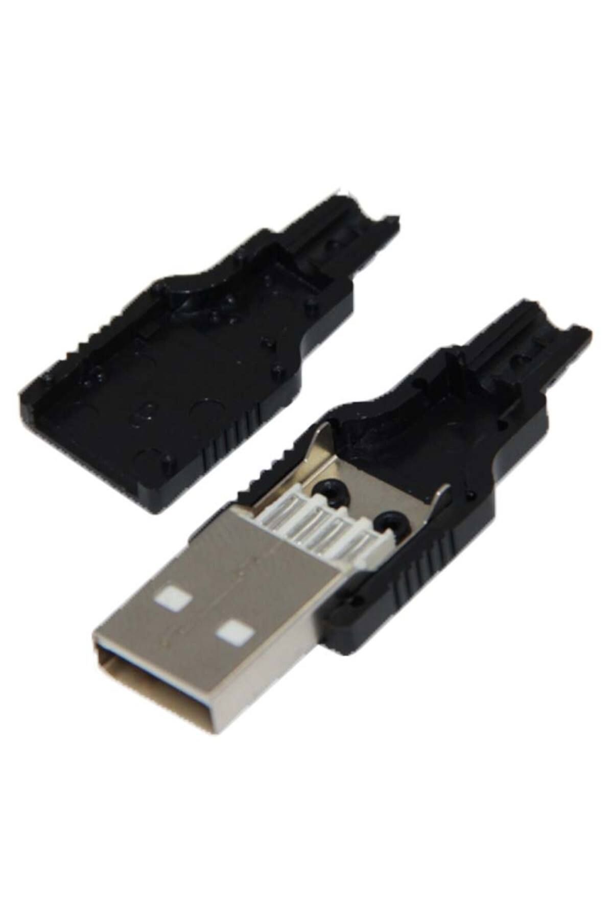 Go İthalat USB A ERKEK SOKET LEHİMLENEBİLİR MODEL (IC-264A) (4401)