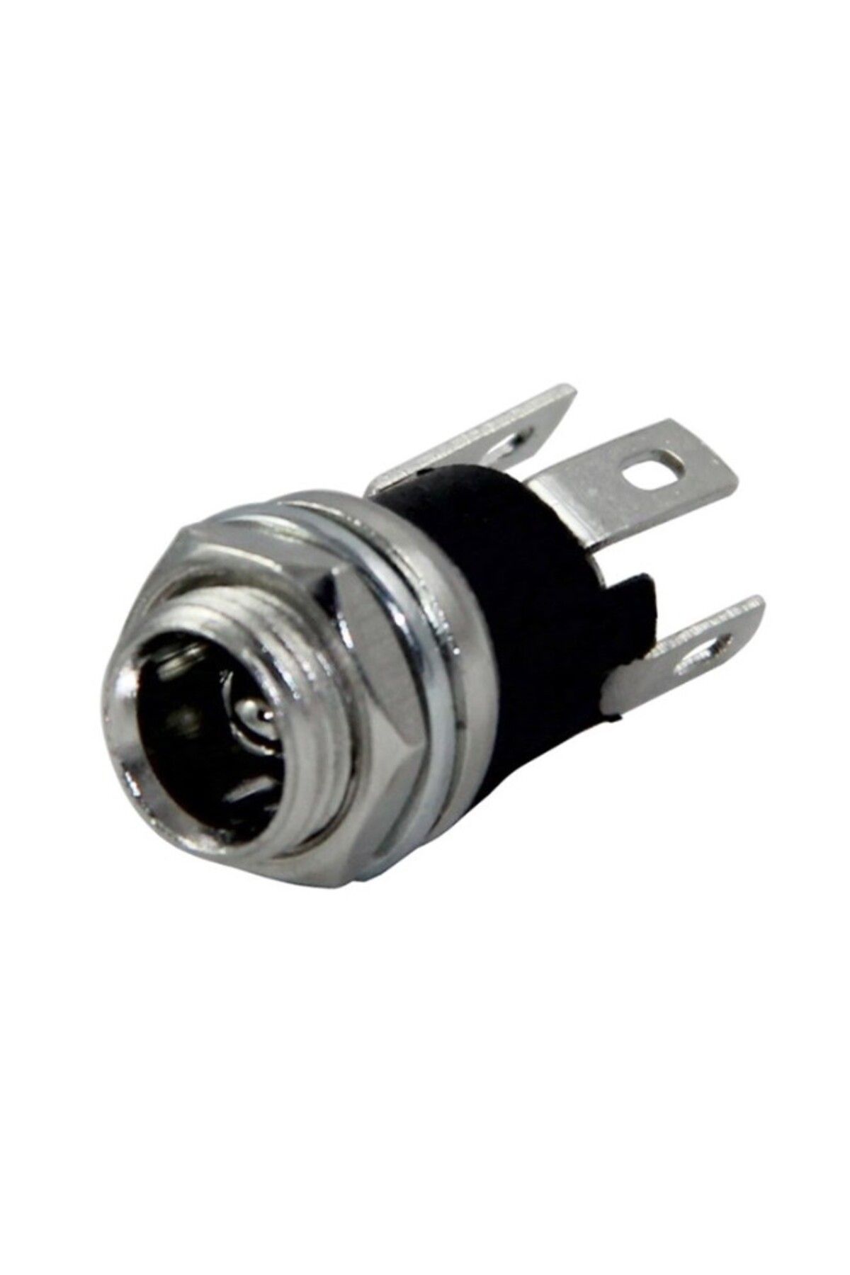 E BULURUM DC JAK ÜSTTEN SOMUNLU 2.1MM SOMUNLU Ø8MM (IC-258A) (5067)