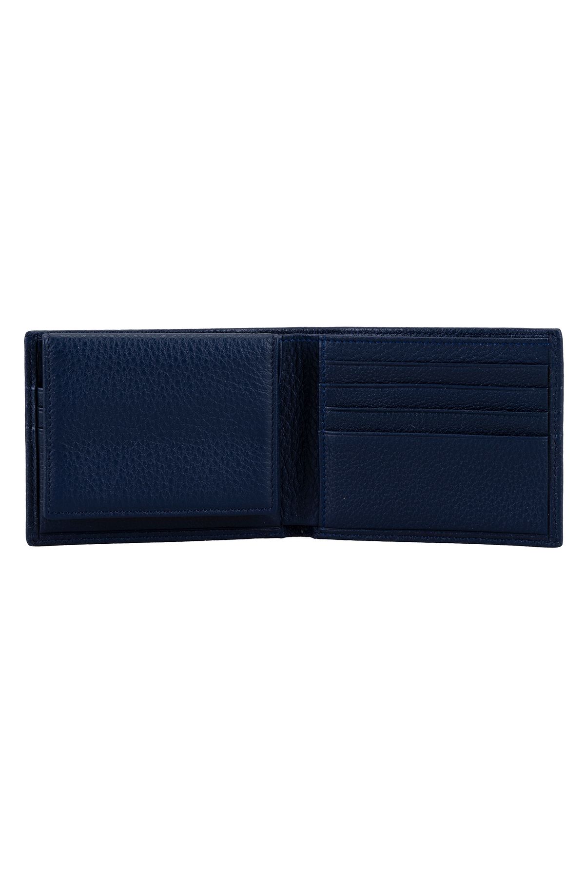 Desa-Barry Navy Blue Men's Leather Wallet 4