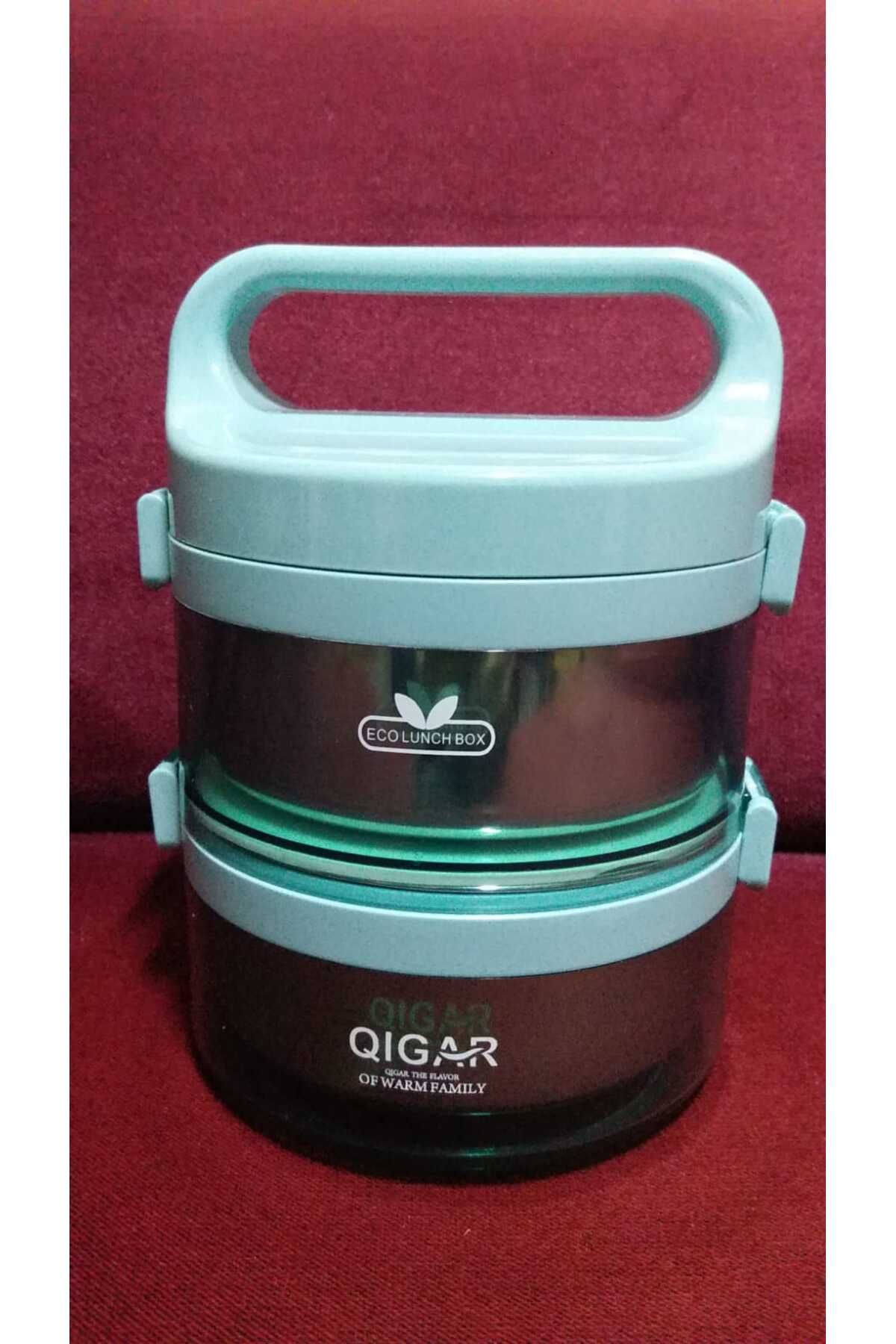 Tantitoni-Qigar 1.5L 2-Layer Steel Food Thermos - Lunch Box Food 1102 5