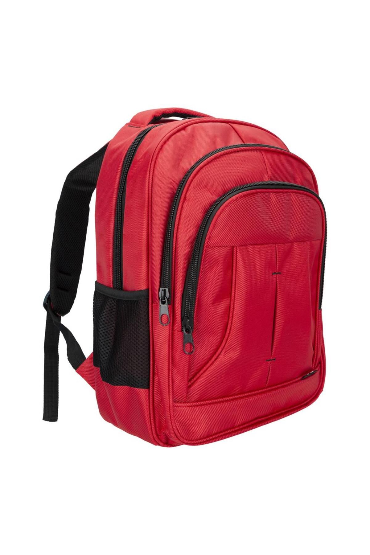 Vobotek Teknoloji Plm City -Kırmızı 15.6-17" Notebook Sırt Çantası