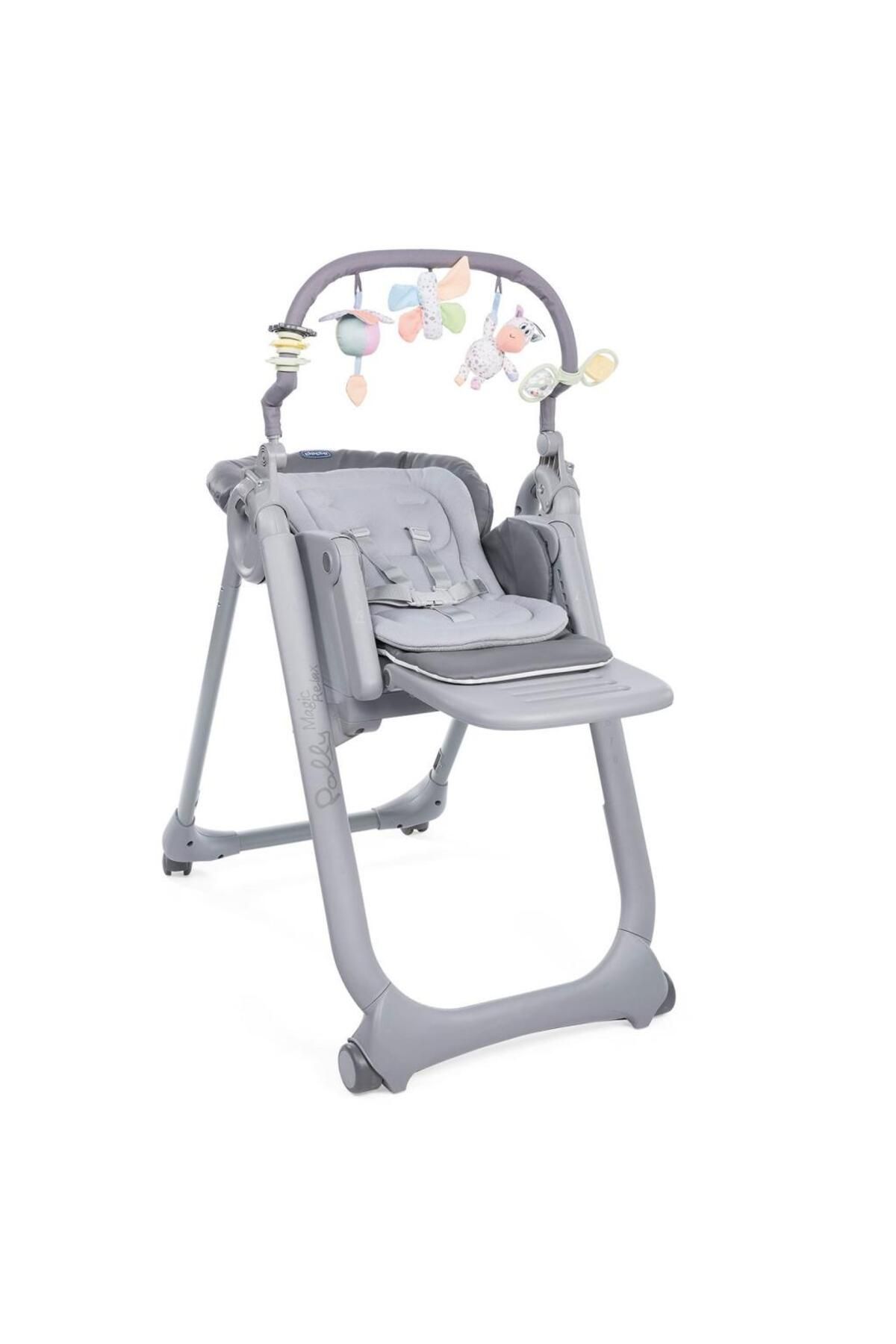 NessiWorld-Chicco Polly Magic - Graphite High Chair 1