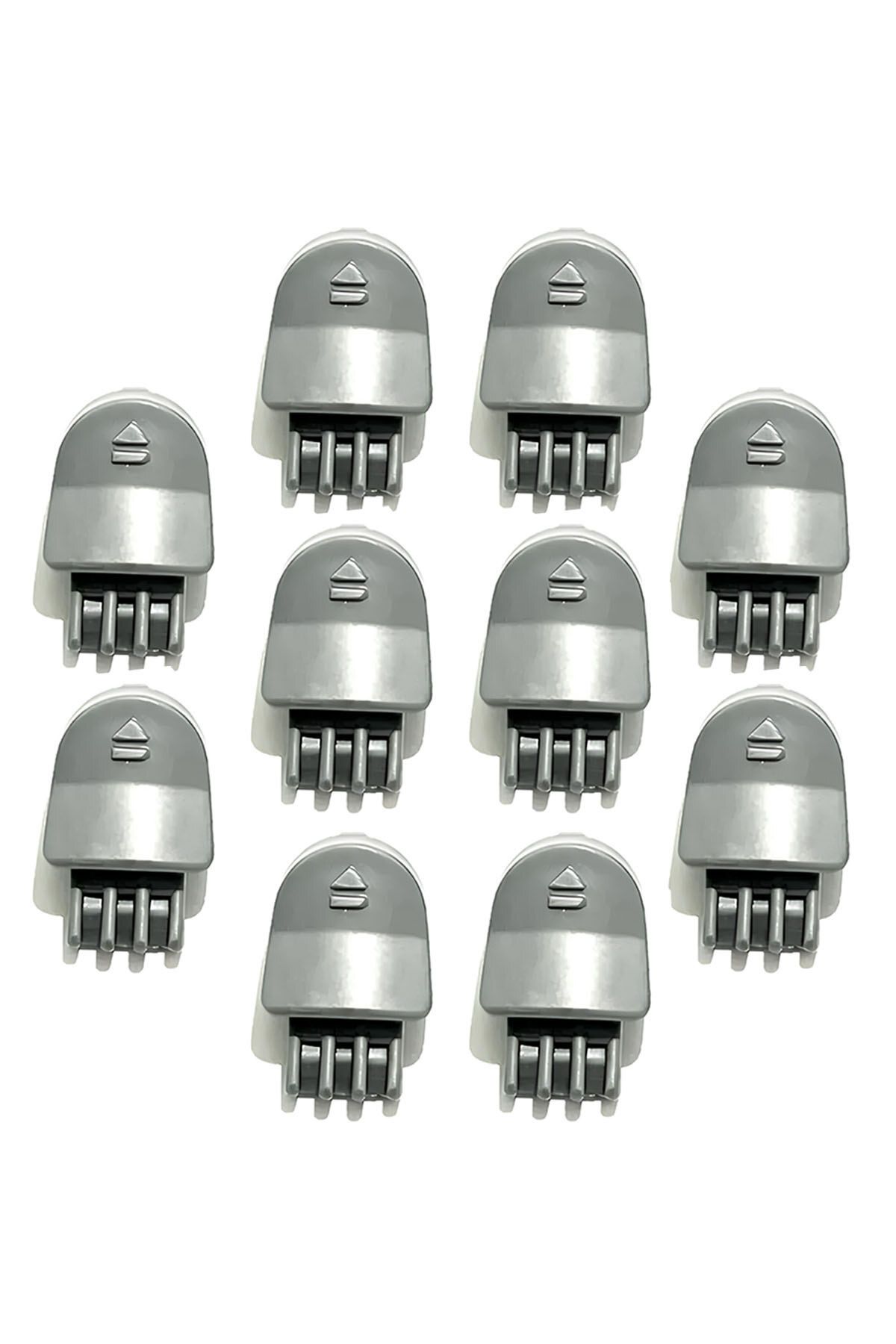 Supurgeavm Bosch Unlimited 6 Serie Şarjlı Beyaz Dik Süpürge Uyumlu Hazne Bağlantı Mandalı, 10 Adet