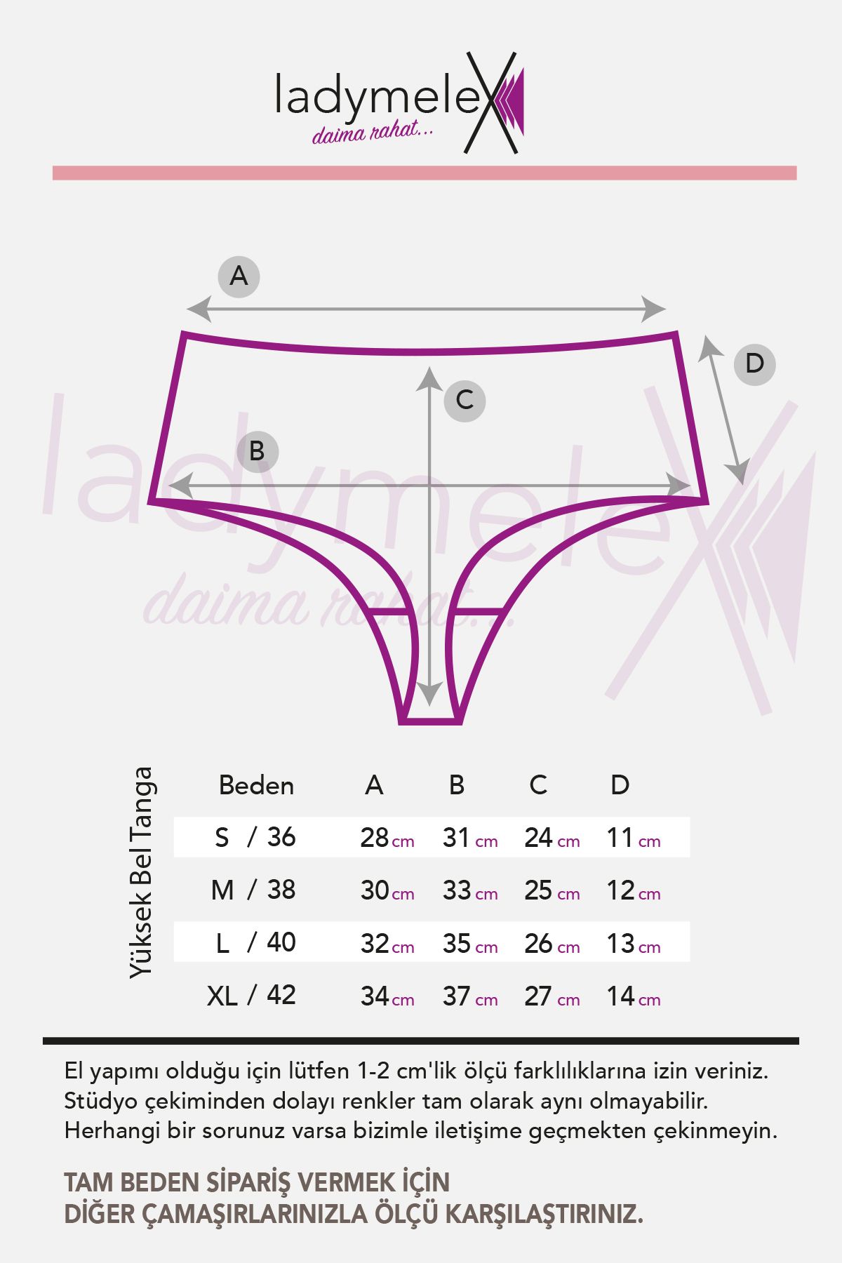 LadyMelex-Tanga de damă cu talie înaltă - pachet de 7 (M-L-XL) negru alb piele gri 3