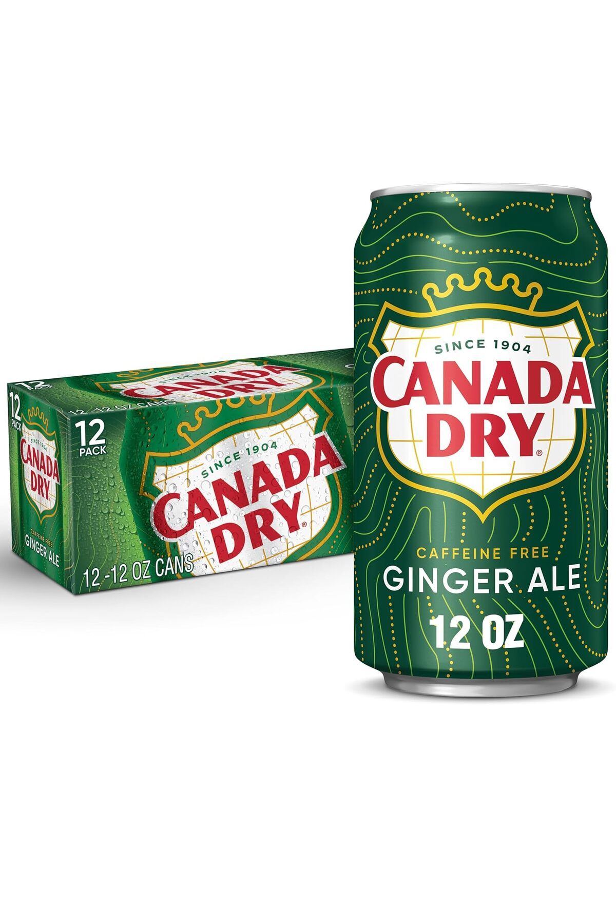 Canada Dry Ginger Ale Original USA Version 12 FL OZ 355 ml