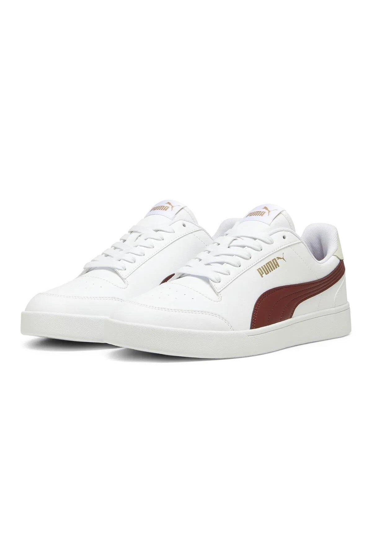 Puma-Puma White-Intense Red-Puma Gold Shuffle 2