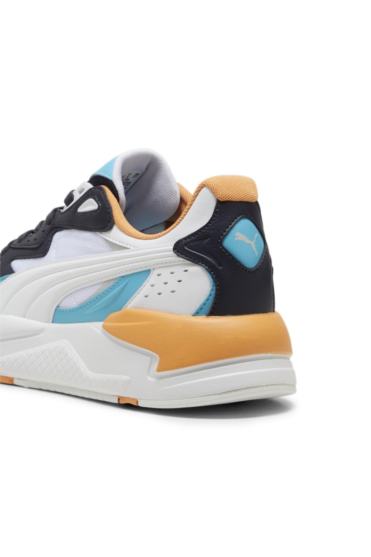 Puma X-Ray Speed-Navy-White-Aqua-Clementine Günlük Spor Ayakkabısı görsel 6