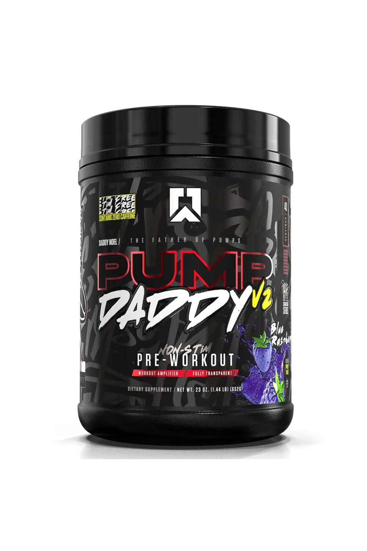 RYSE-Pump Daddy V2 Non Stim Pre Workout, Blue Raspberry, 40 1