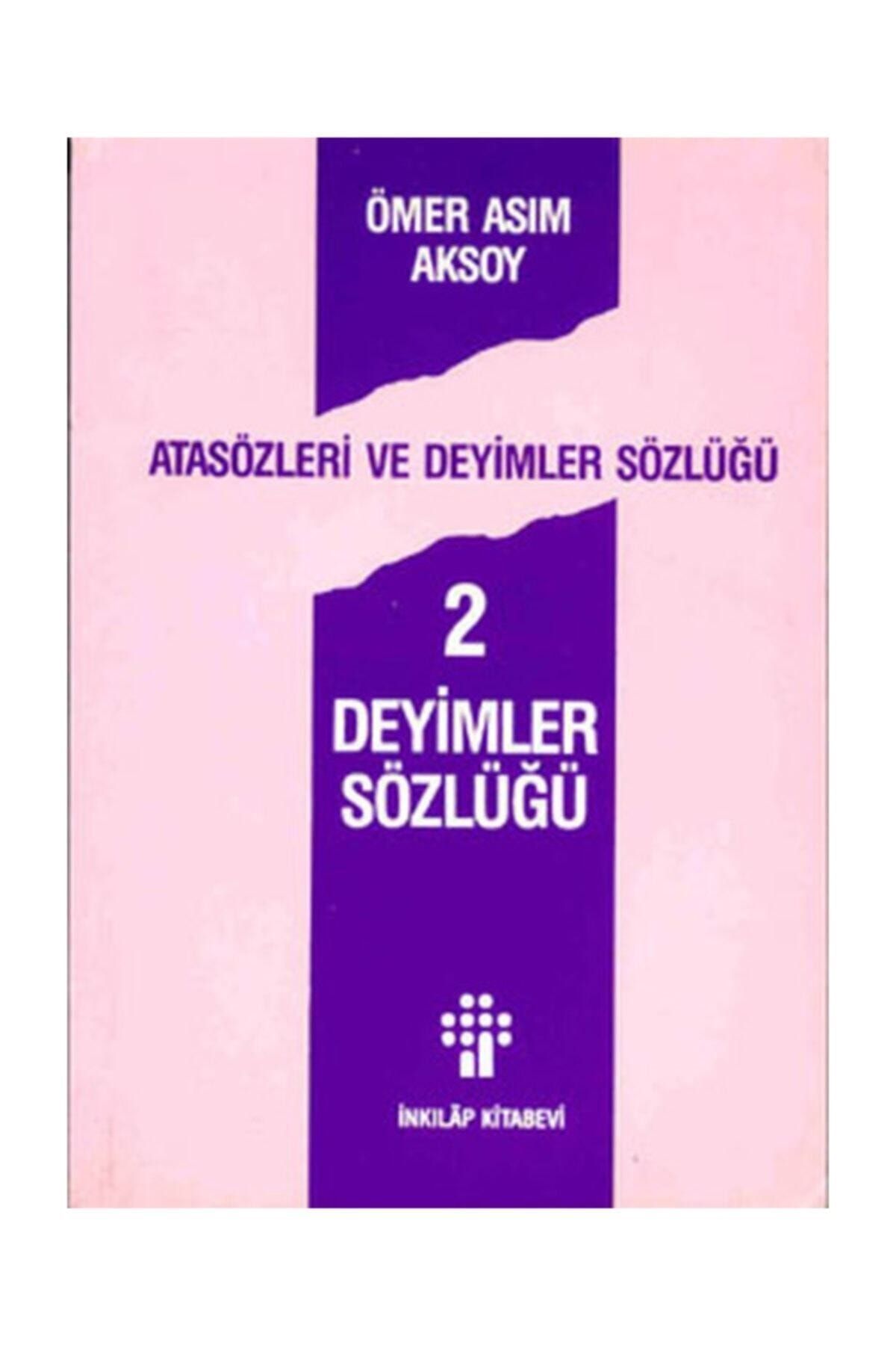 İnkılap Kitabevi Atasözleri Ve Deyimler Sözlüğü 2 Deyimler Sözlüğü