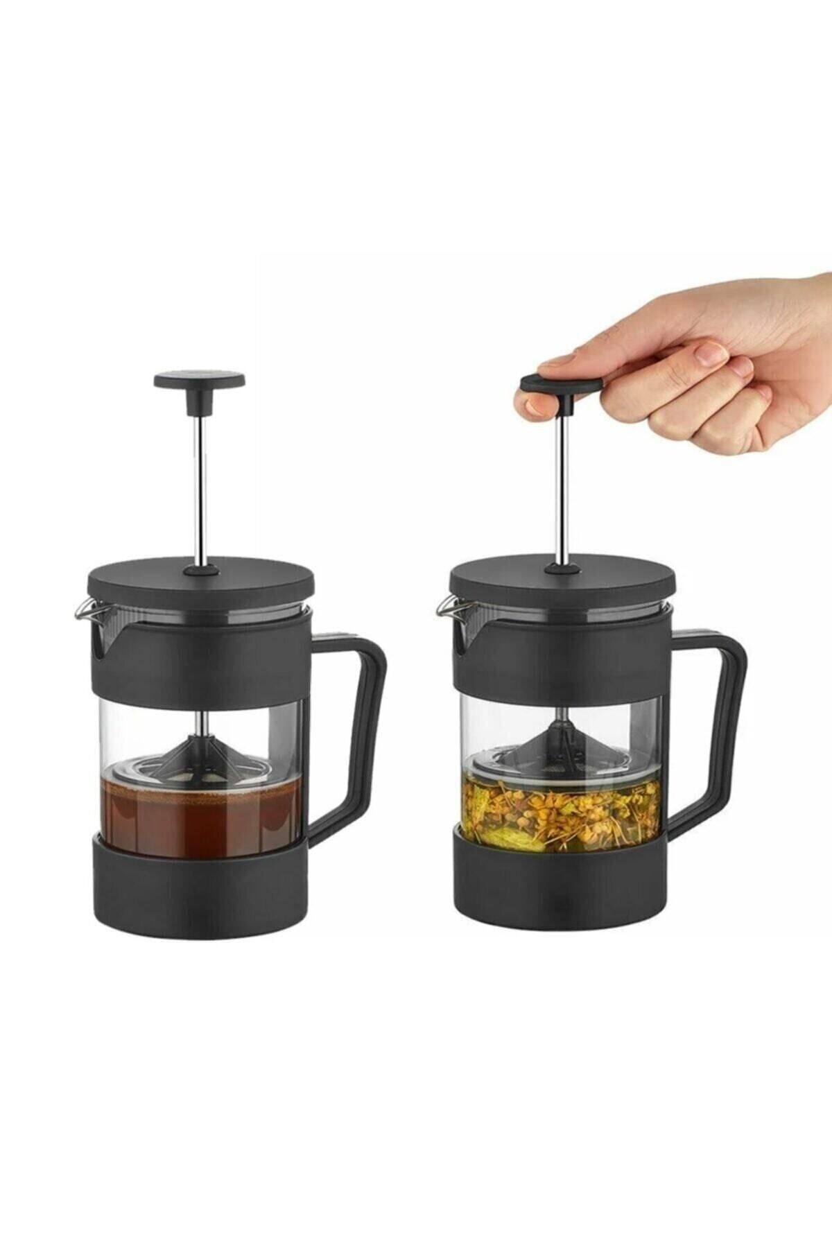 Mulier French Press Filtre Kahve Ve Bitki Çayı Demliği 300ml