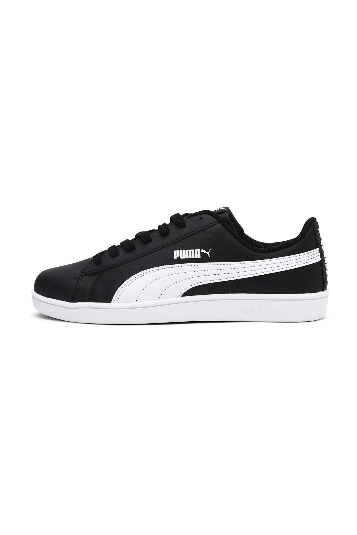 Puma Comfort Taban Günlük Bağcıklı Sneaker Ayakkabı Siyah Beyaz