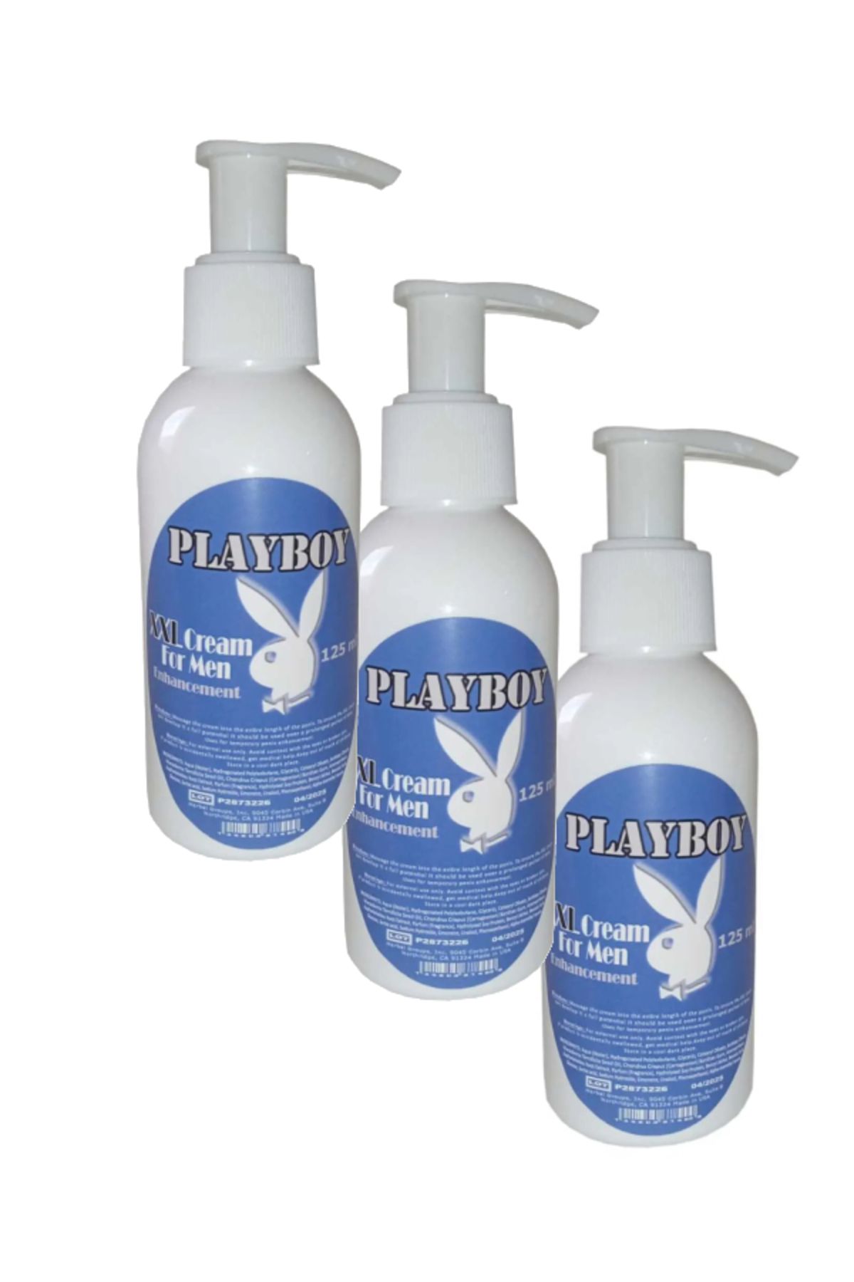 Playboy Erkeklere Özel XXL Enlargement şekillendirici Bakım Kremi 125 Ml X 3 adet