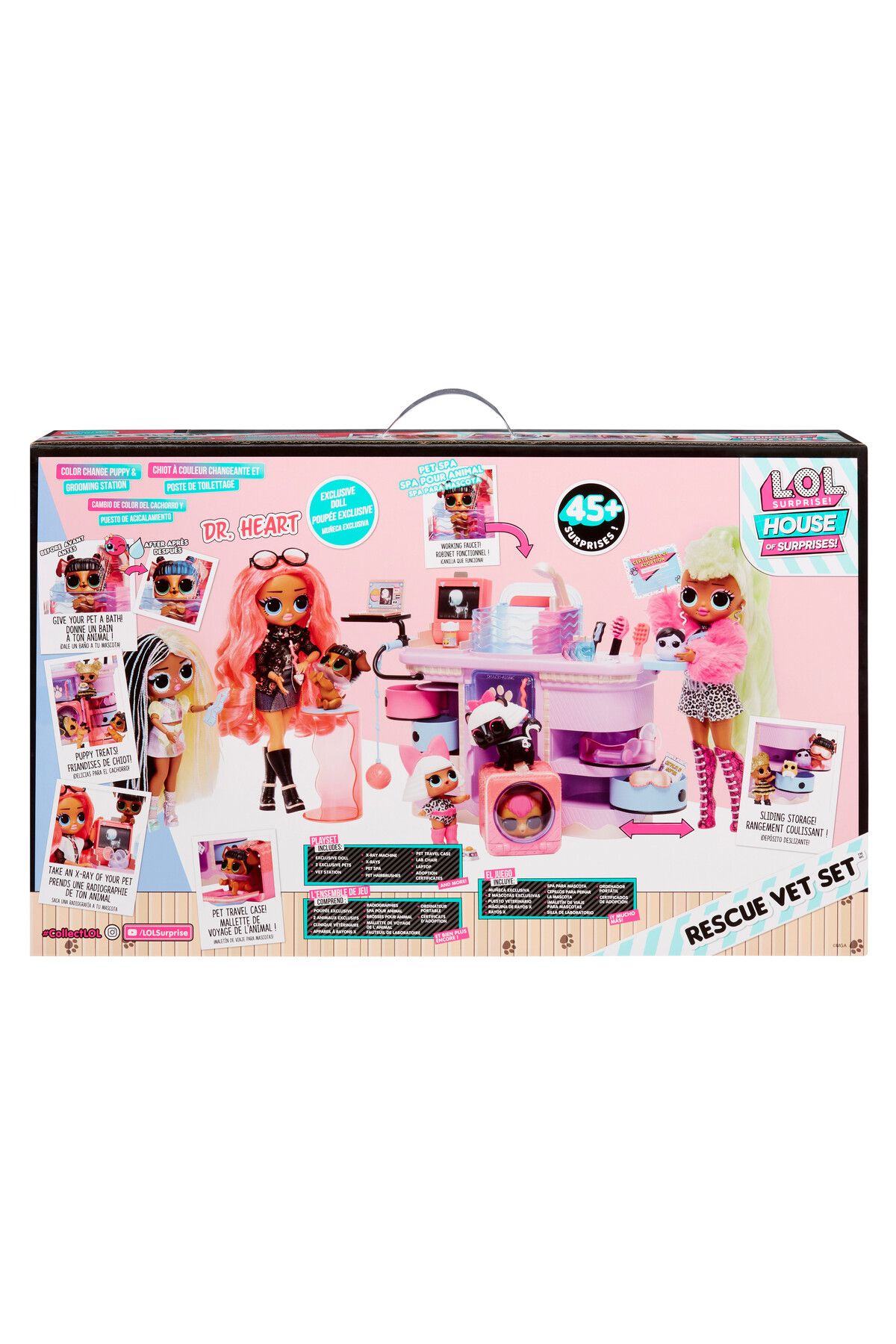 L.O.L. SURPRISE-LOL OMG I AM Rescue Vet Set 3