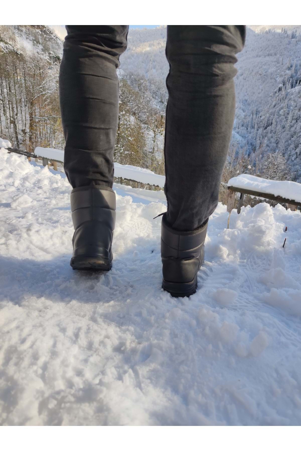 ÇİĞDEM KUNDURA  Çiğdem Kar Botu Unisex - Görsel 6