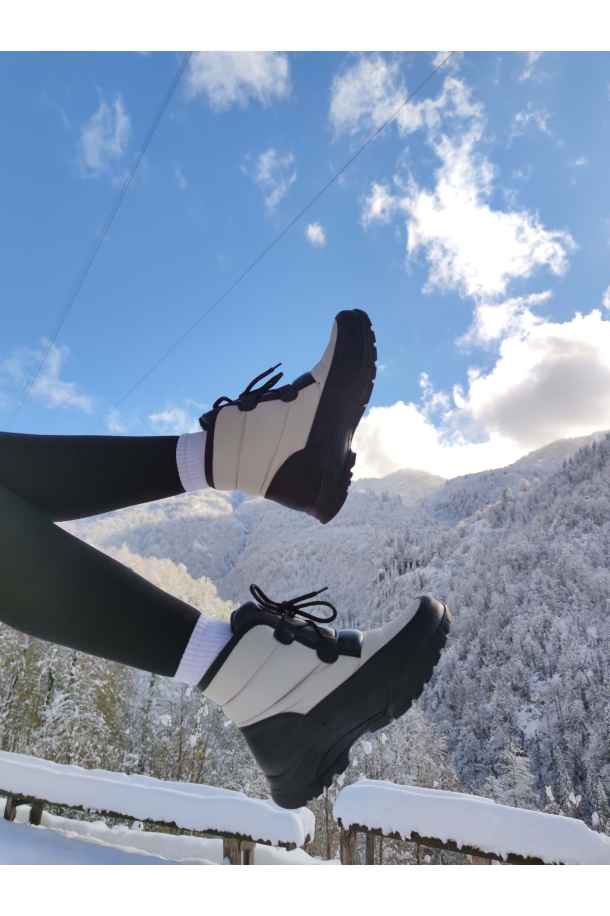 ÇİĞDEM KUNDURA  Çiğdem Kar Botu Unisex - Görsel 5