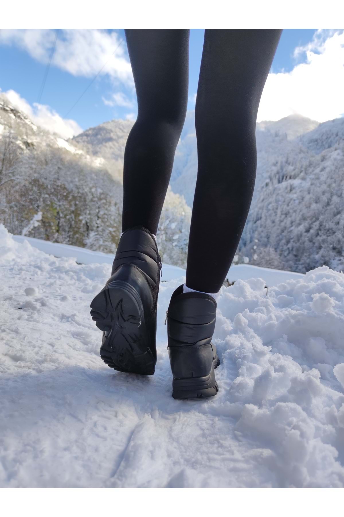 ÇİĞDEM KUNDURA  Çiğdem Kar Botu Unisex - Görsel 4