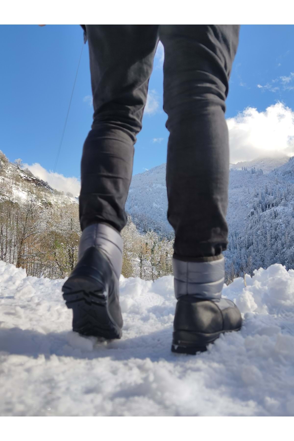 ÇİĞDEM KUNDURA  Çiğdem Kar Botu Unisex - Görsel 7