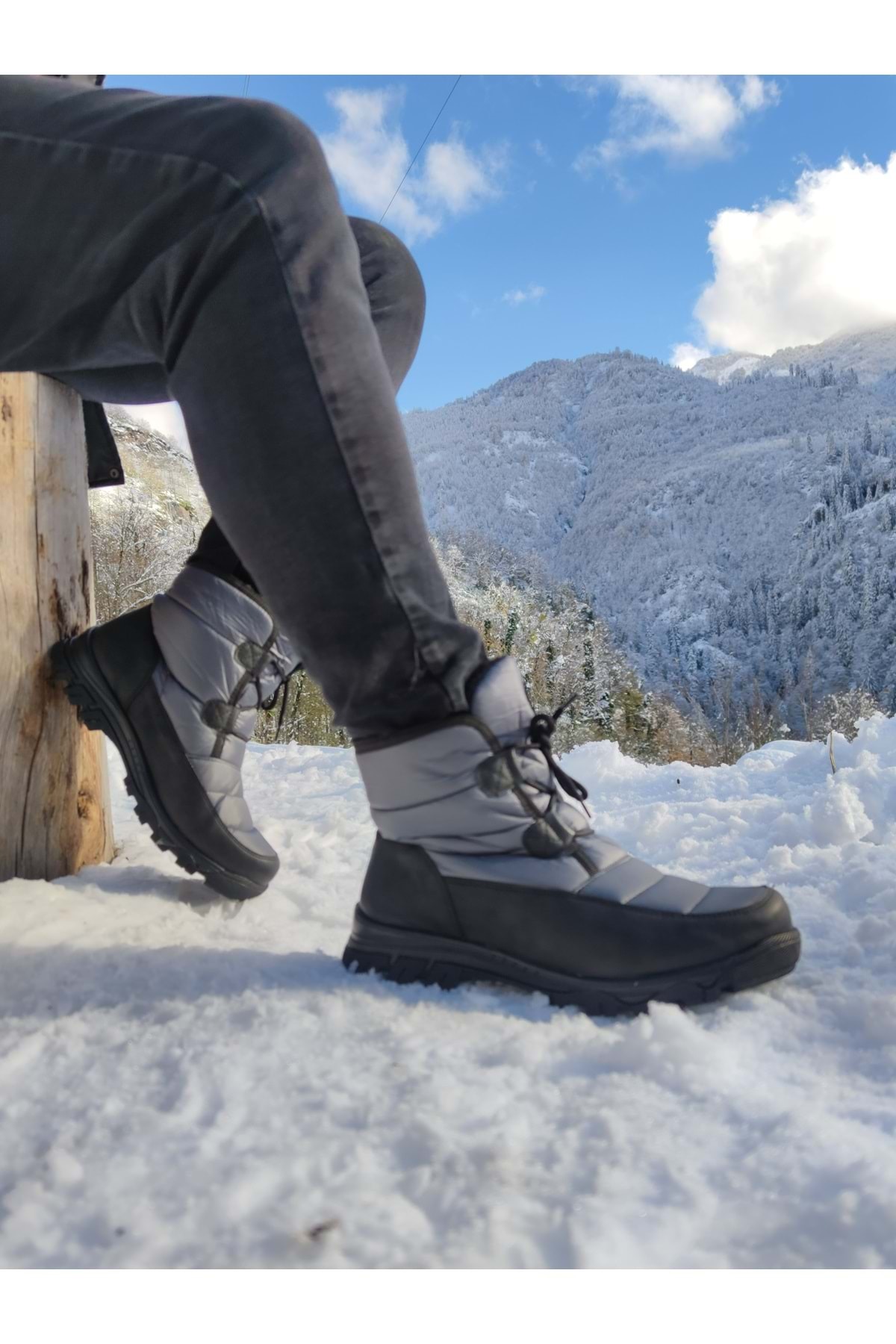 ÇİĞDEM KUNDURA  Çiğdem Kar Botu Unisex