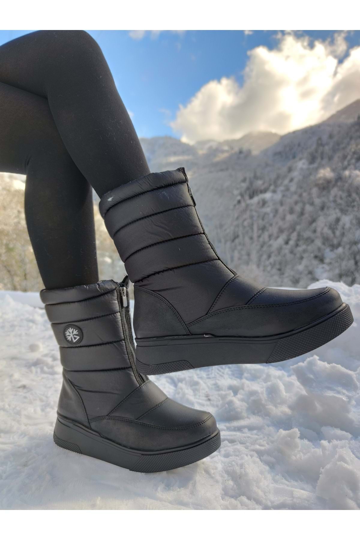 ÇİĞDEM KUNDURA  Çiğdem Kar Botu Unisex - Görsel 4