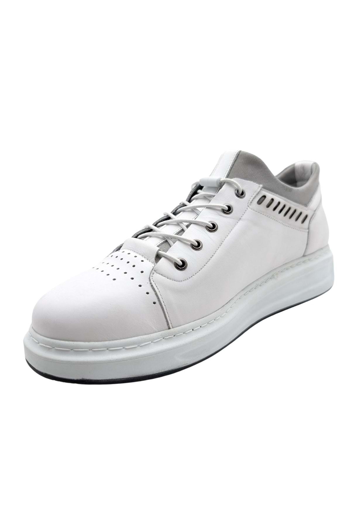 Voyager-4190 Model Men's Genuine Leather Shoes 4