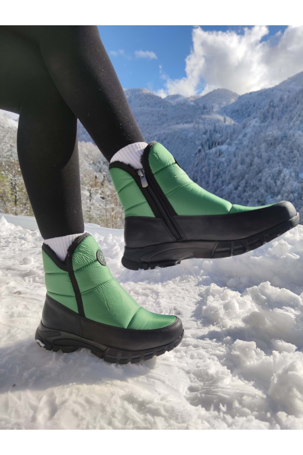 ÇİĞDEM KUNDURA Çiğdem Kar Botu Unisex görsel 5