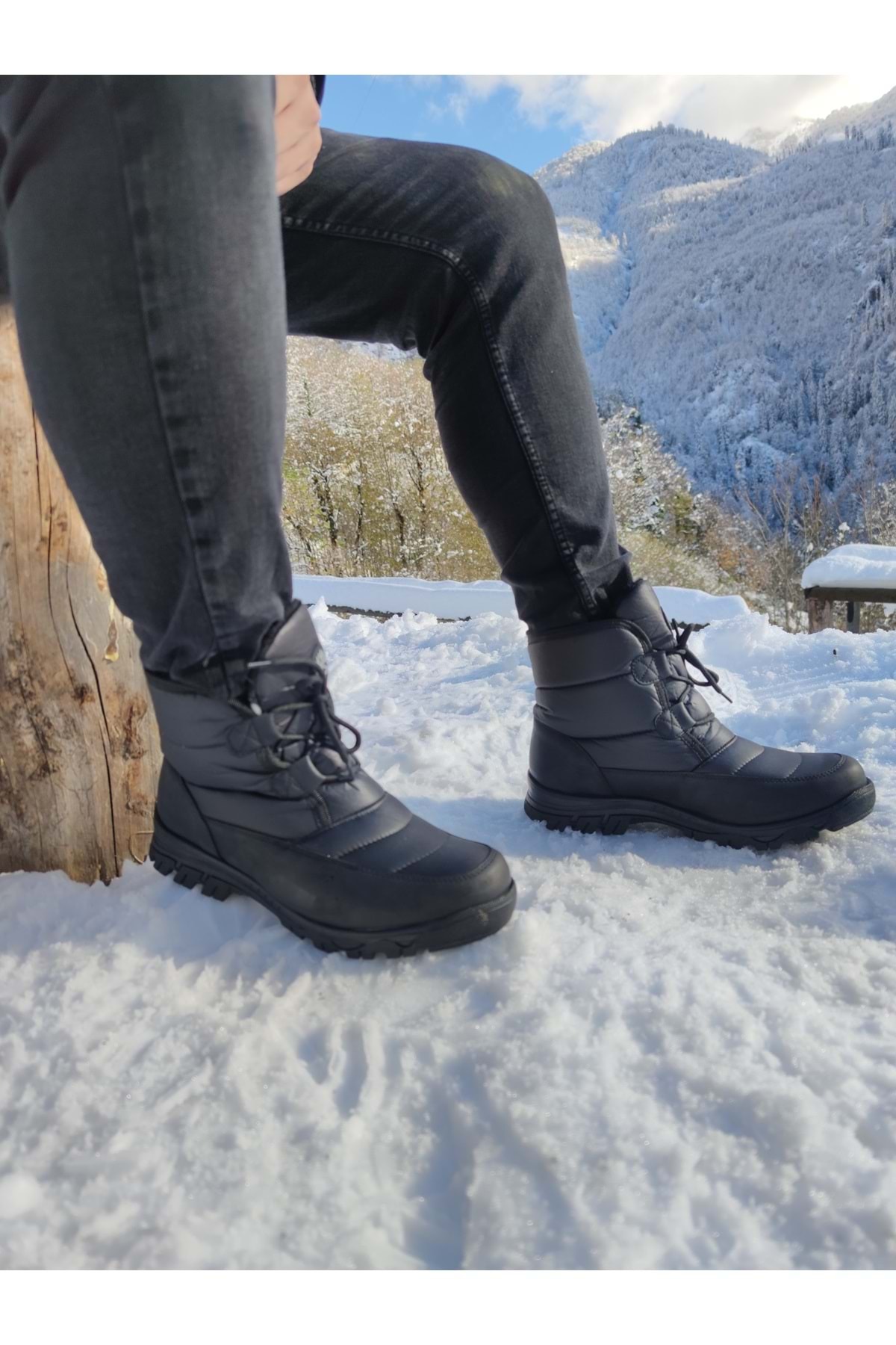 ÇİĞDEM KUNDURA  Çiğdem Kar Botu Unisex - Görsel 7