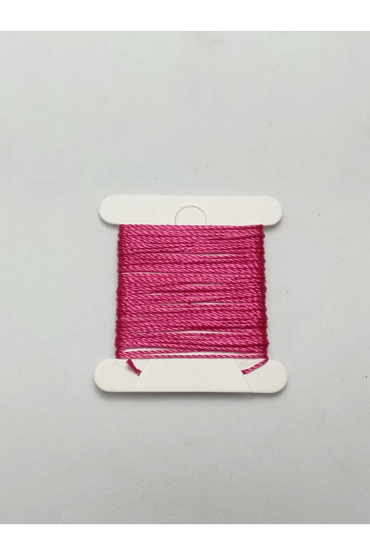 0.5 Mm 3 Metre Tesbih İpi Pembe Renk
