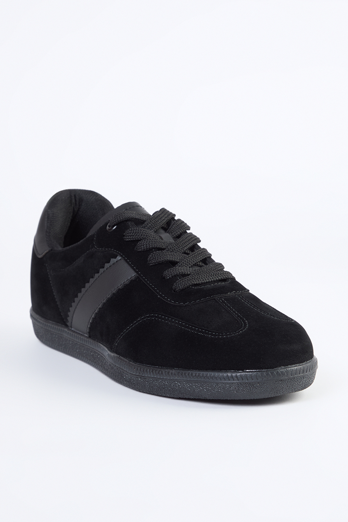 TRENDYOL SHOES-Pánská sportovní obuv - Černá šněrovací Takaw25sn00020 3