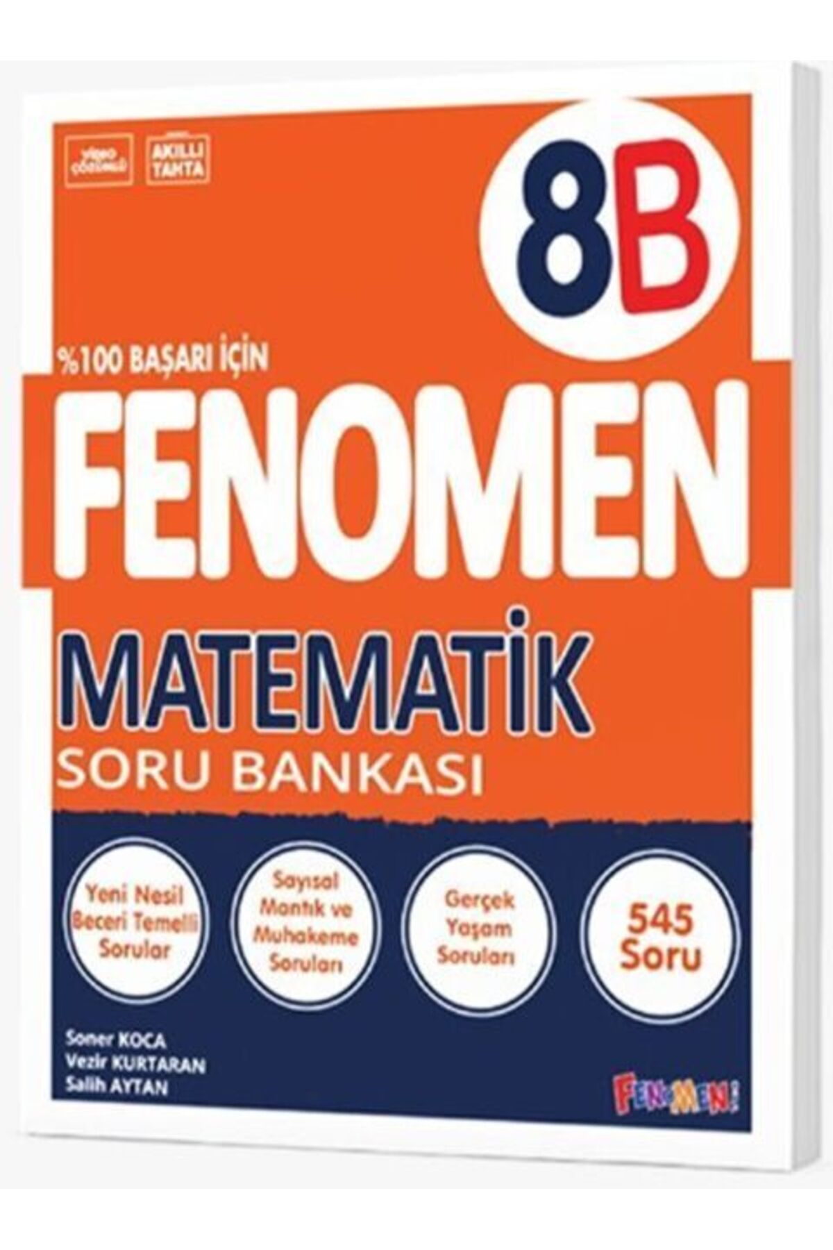 Gama Yayınları Fenomen Yayıncılık 8. Sınıf Lgs Fenomen Matematik B Soru Bankası