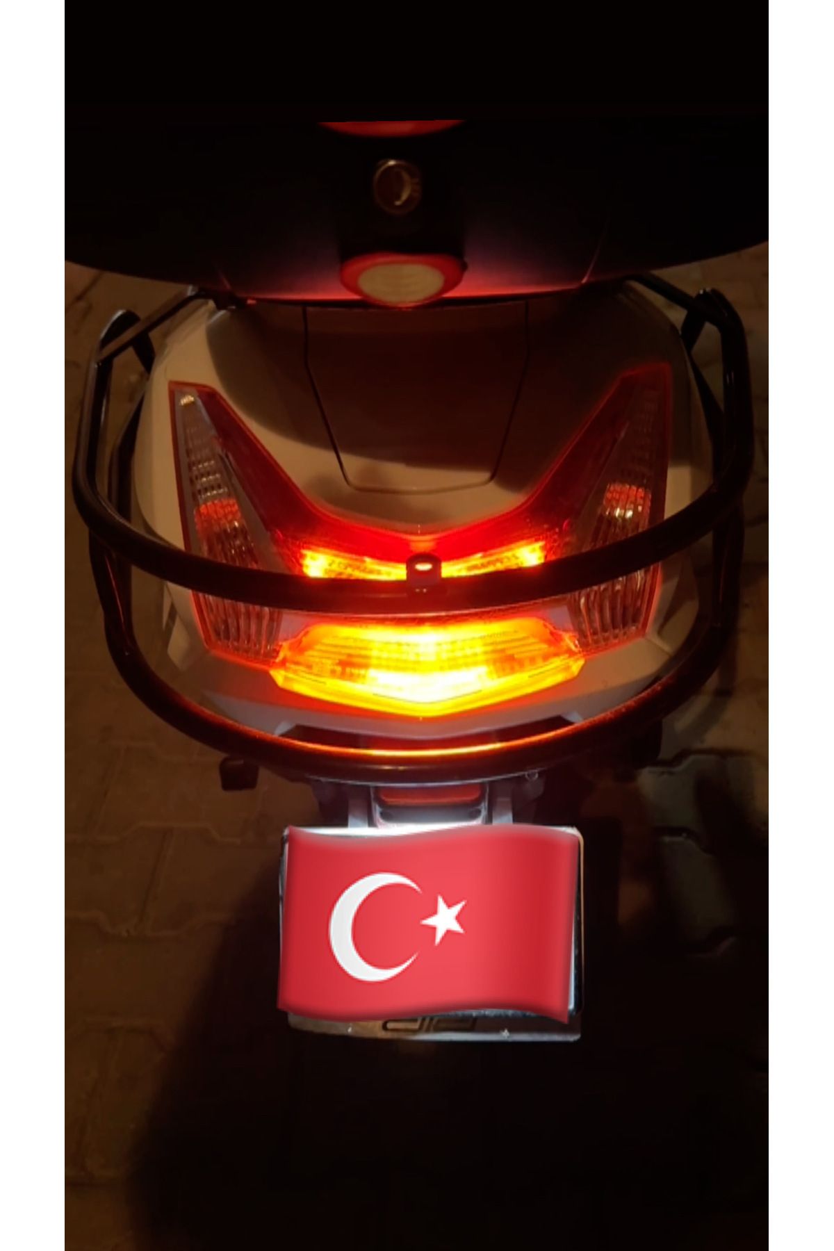 Universal Ürünler - Motorsiklet Honda Activa 2023 2024 Soket Uyumlu 9 Modlu Uçak Kanadı F1 Stop Modülü