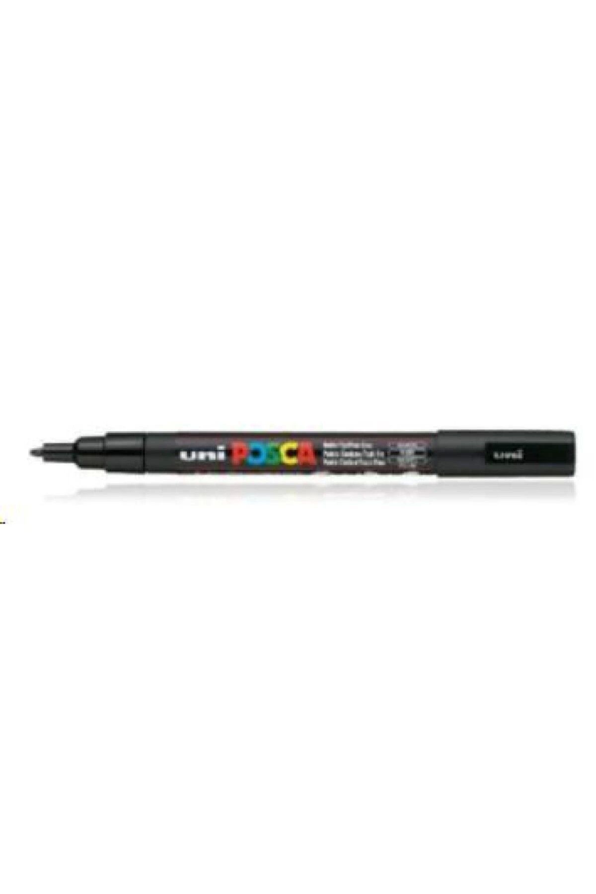 Uni Posca-Black Posca PC-3m Painting Marker - 0.9-1.3 Mm 1