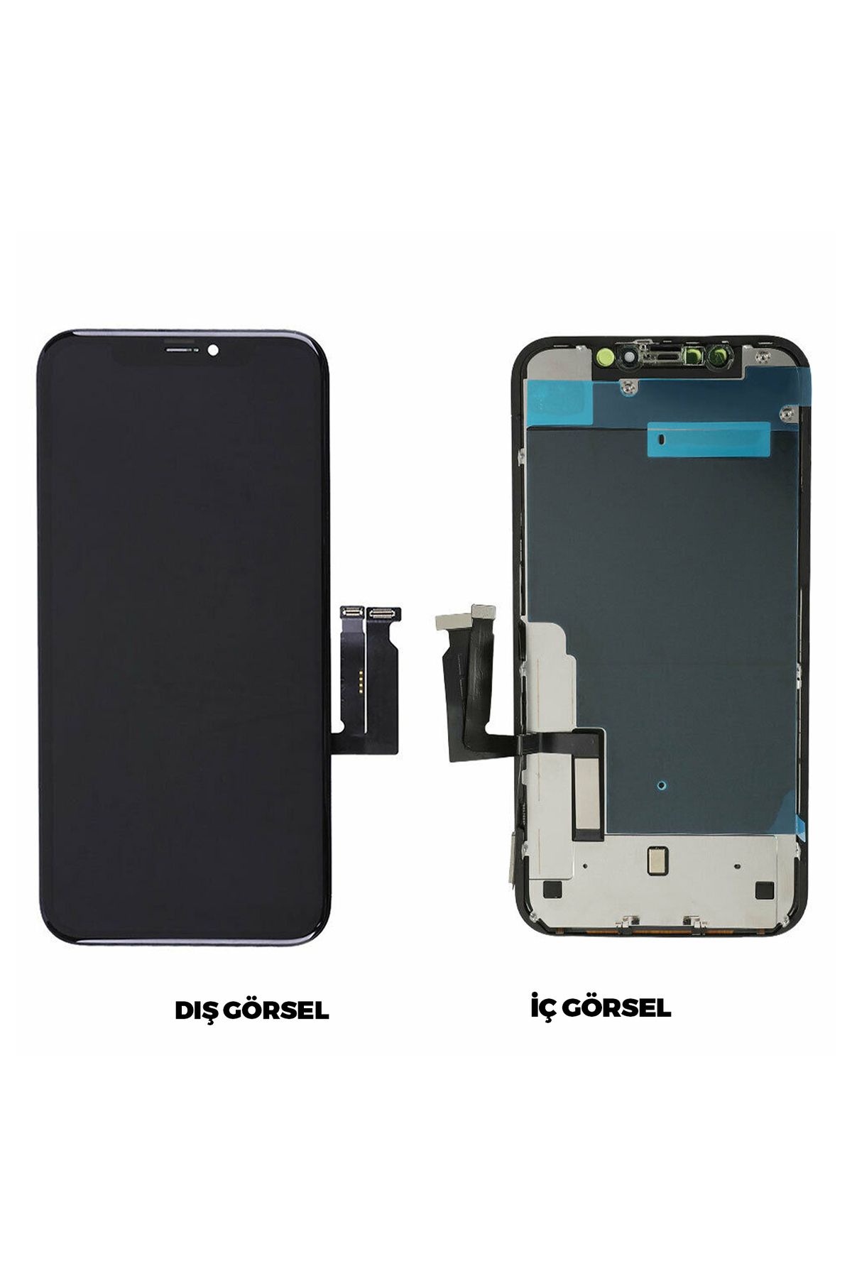 indirimplus XR Uyumlu İncell Lcd Dokunmatik Çıtalı (Siyah Renk ) SCREEN