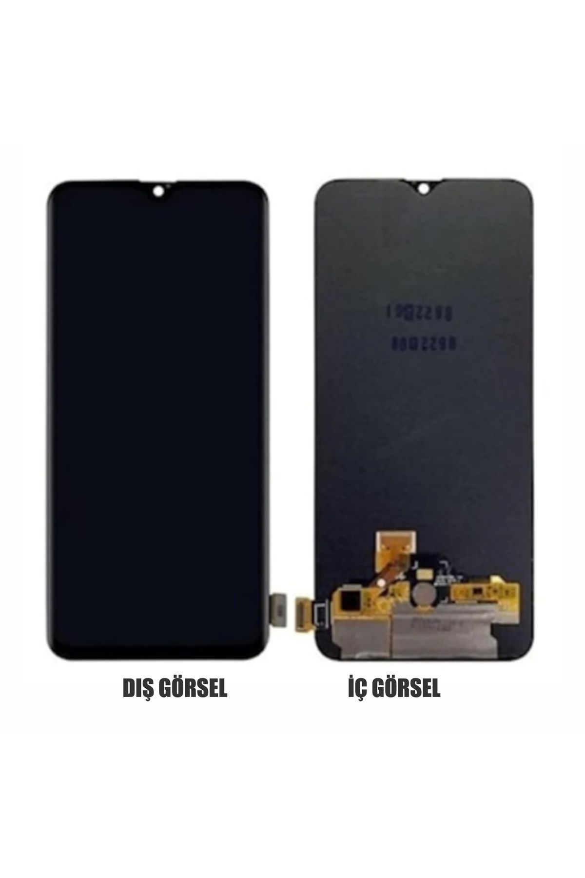 Nettech-Teknonet Oppo Reno Compatible Tft Quality Lcd Touch Screen - Black 1