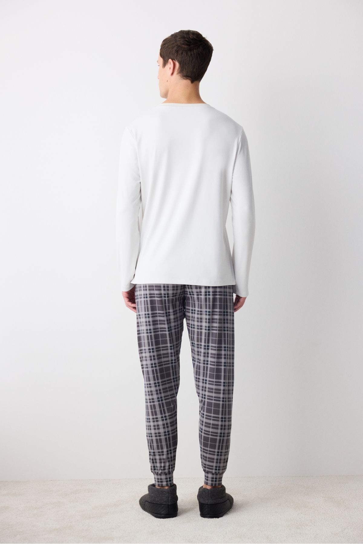 Penti-Checker Mehrfarbige Jogger-Hose, Pyjamahose 4