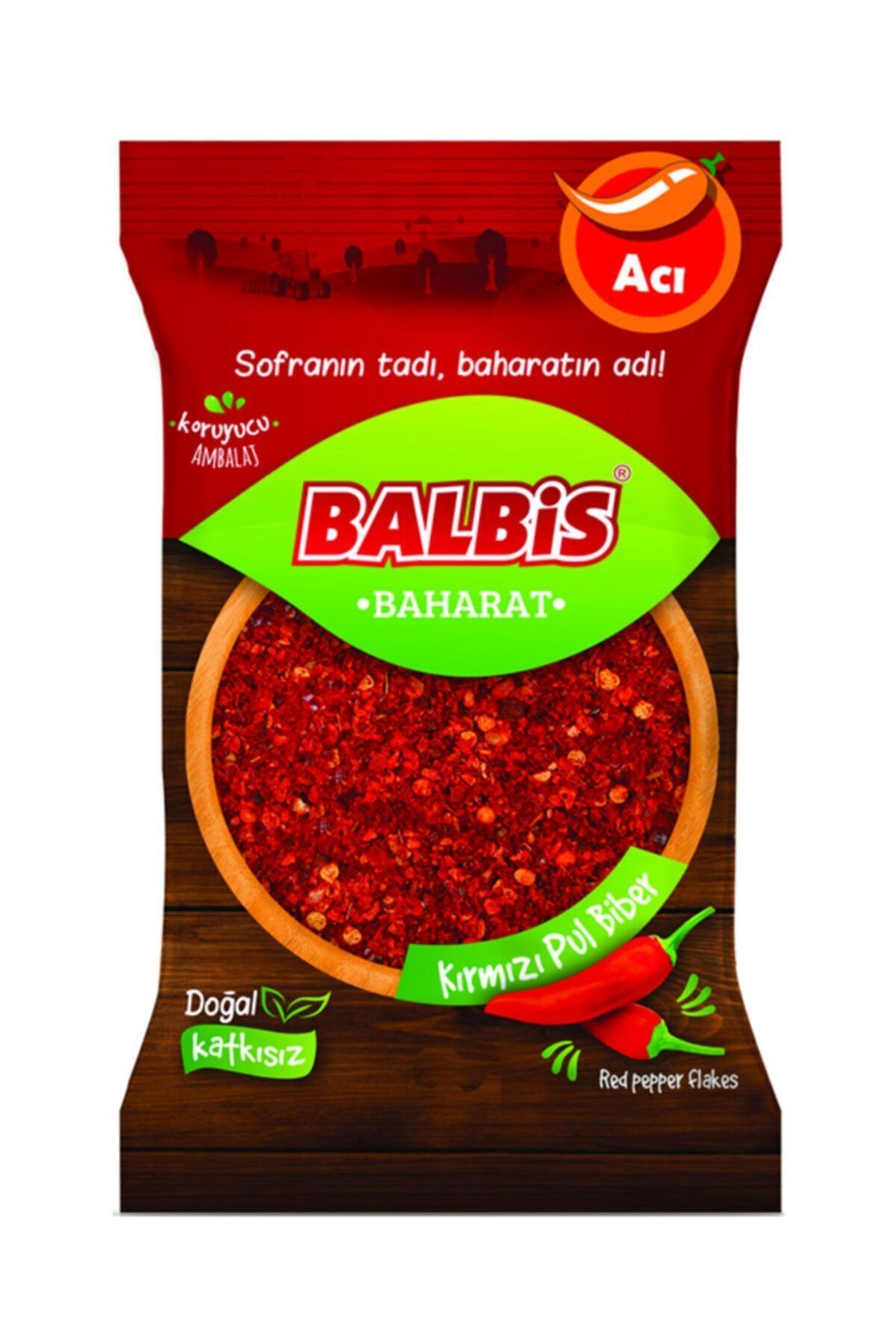 Balbis Acı Kırmızı Pul Biber 60 gr