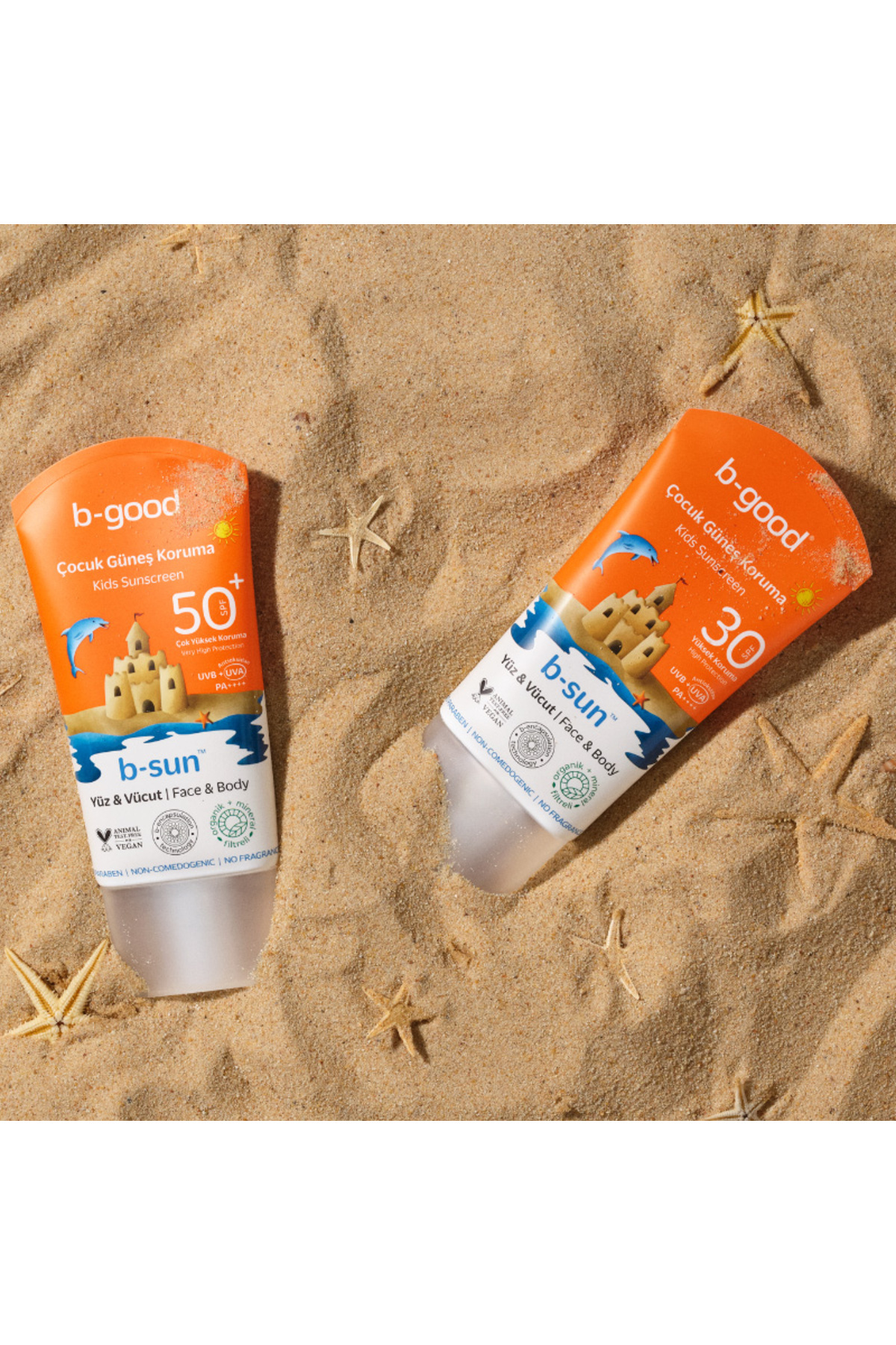 b-good b-sun SPF 50+ Çocuk Yüz ve Vücut Güneş Koruma 150 ml — 8681285114266 — تصویر 6 از 8