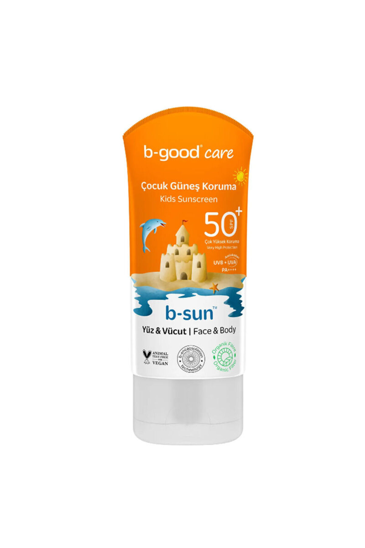 b-good b-sun SPF 50+ Çocuk Yüz ve Vücut Güneş Koruma 150 ml — 8681285114266