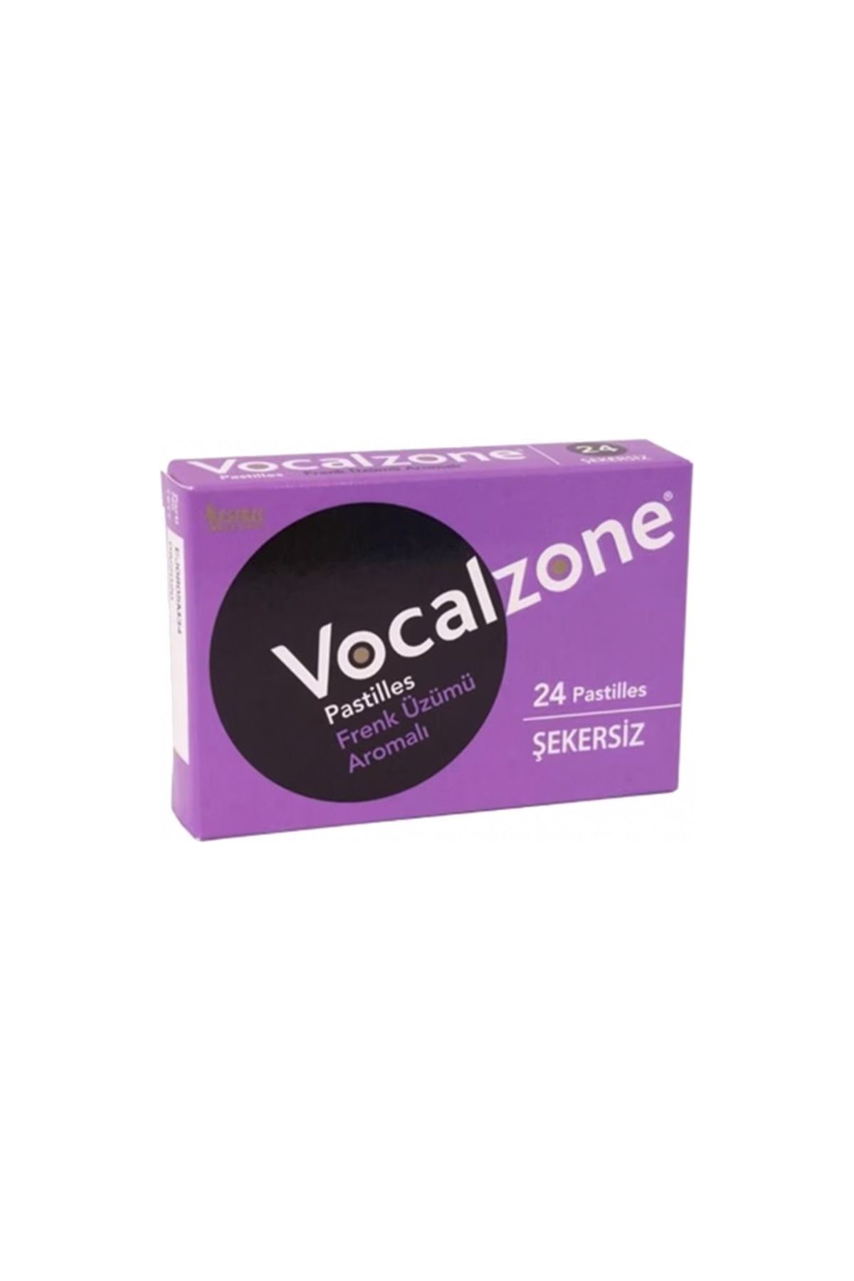 Vocalzone Frenk Üzümlü (ŞEKERSİZ) Pastil 24'lü