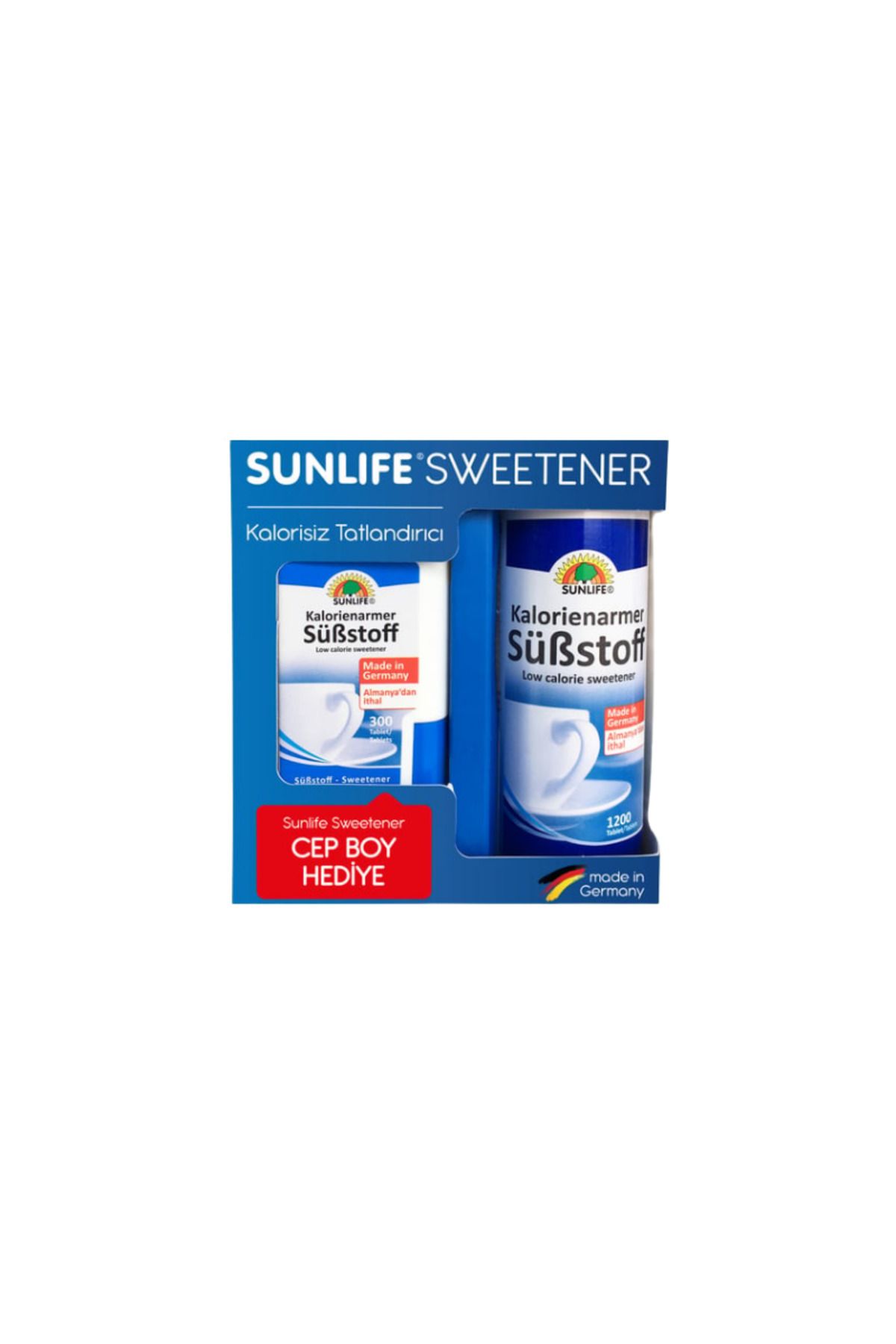 Sunlife Sweetener 1200 Tablet 300 Tablet Hediye