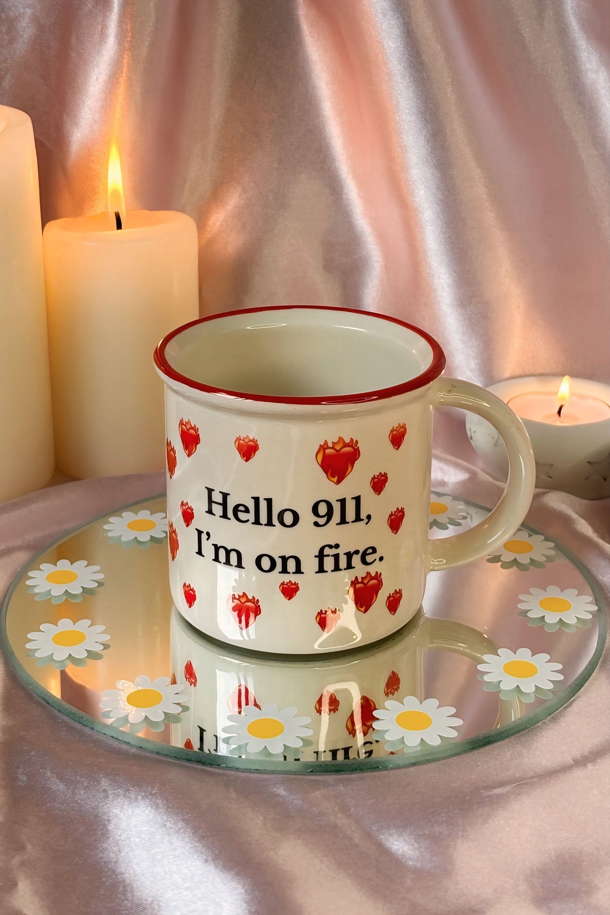 Cool Stuff-Hello 911, I Am on Fire Mug 3