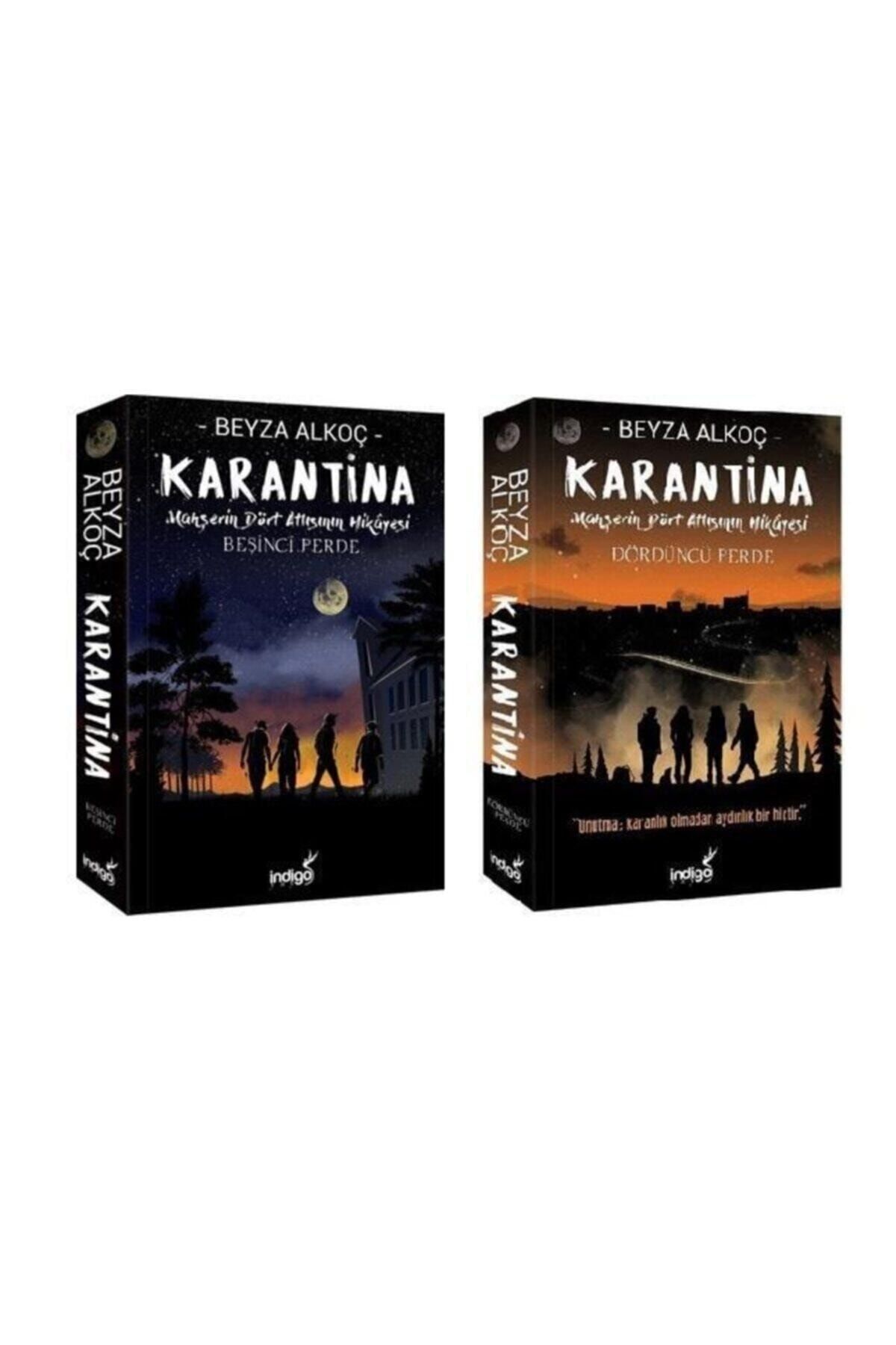 İndigo Kitap Karantina Serisi Dördüncü Perde Ve Beşinci Perde Takım 2 Kitap Set