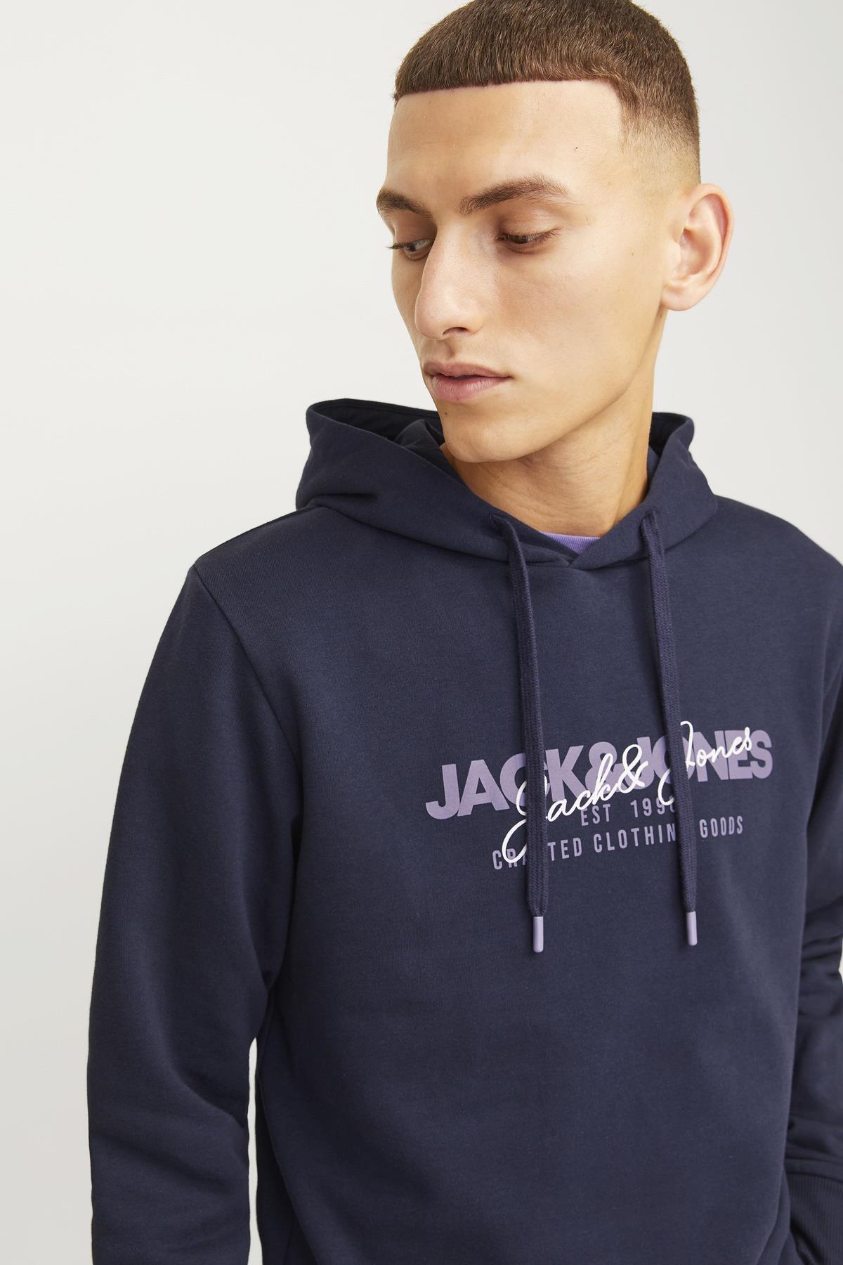 سویشرت مردانه طرح دار آستین بلند | جک اند جونز Jack & Jones TYC8D6371C38003910 - تصویر 7