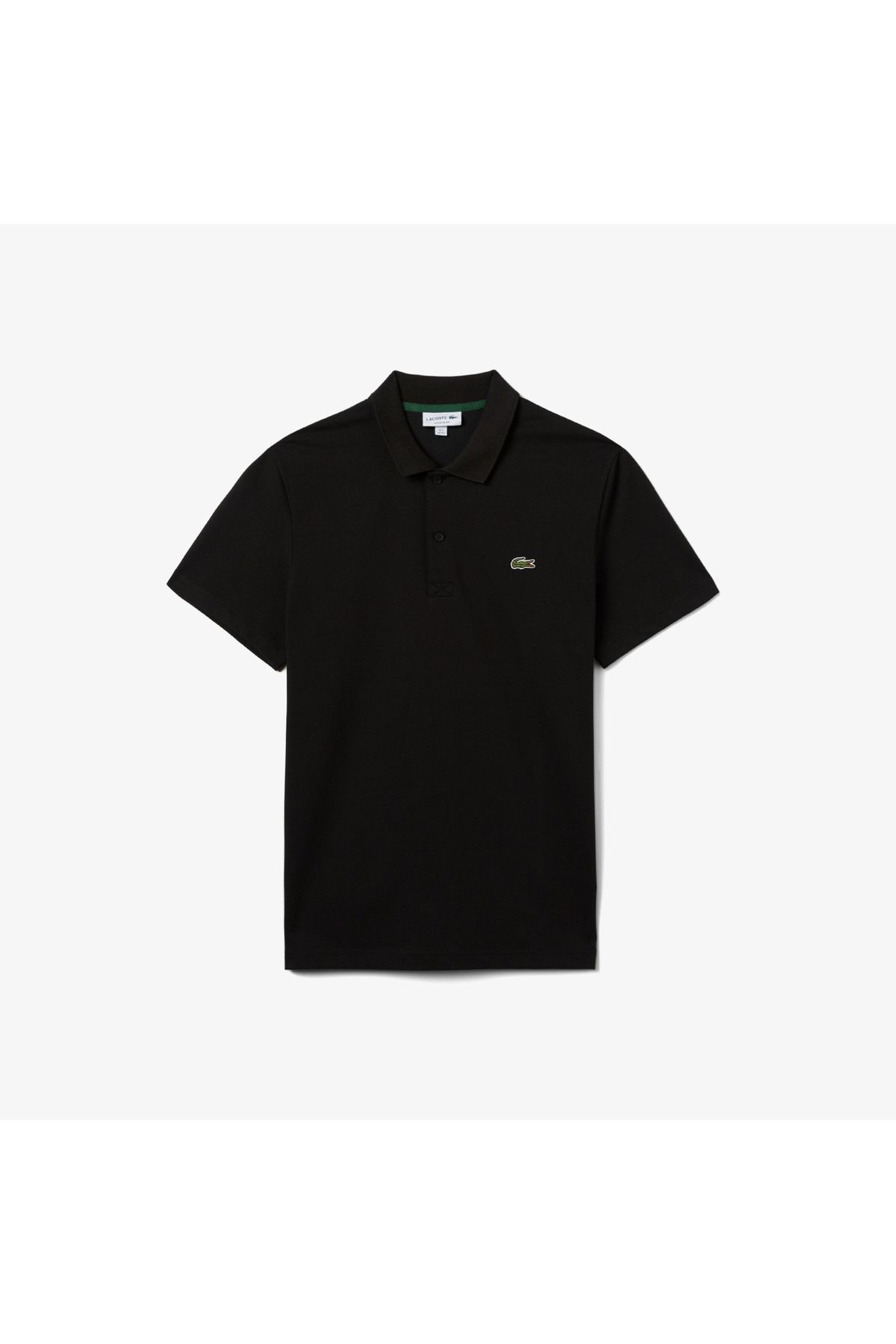 تی شرت یقه پولو مشکی مردانه چوگان مناسب اورجینال Lacoste