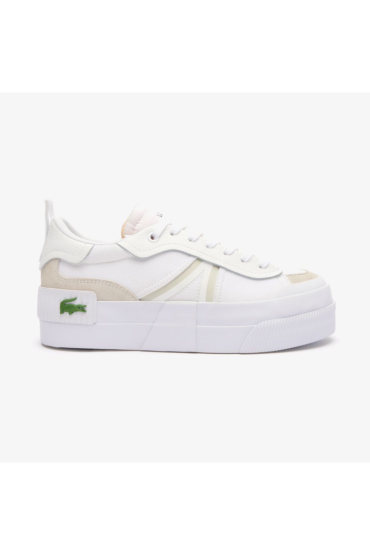 Lacoste L004 Platform Kadın Beyaz Sneaker