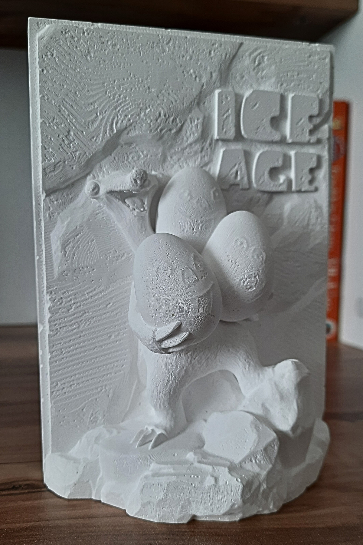 Craft3D Atölye-Ice Age Ice Age - 15 cm Tall Sid Figure Painting Set 4