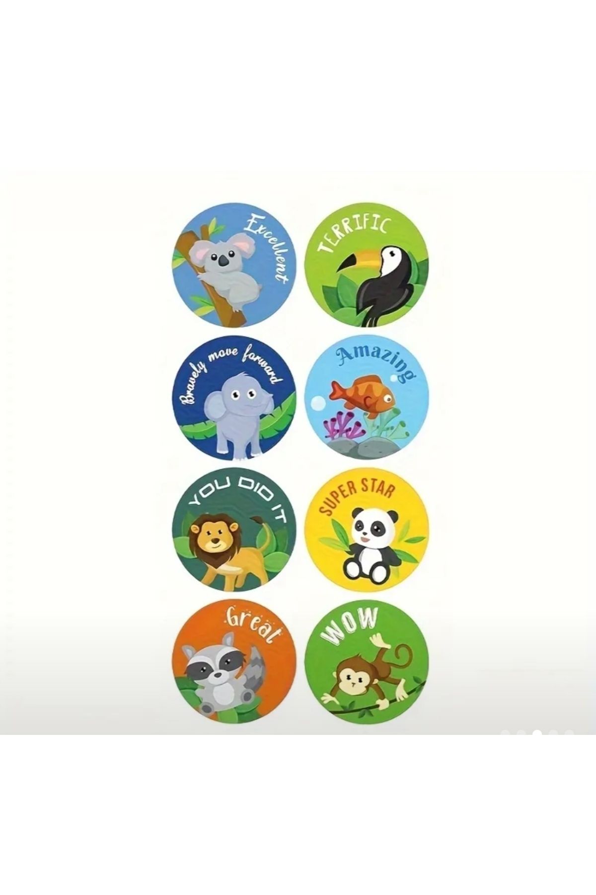 Sonic-Label Sticker for Cute Animals - Extraction Book Phone Forest Animals 3