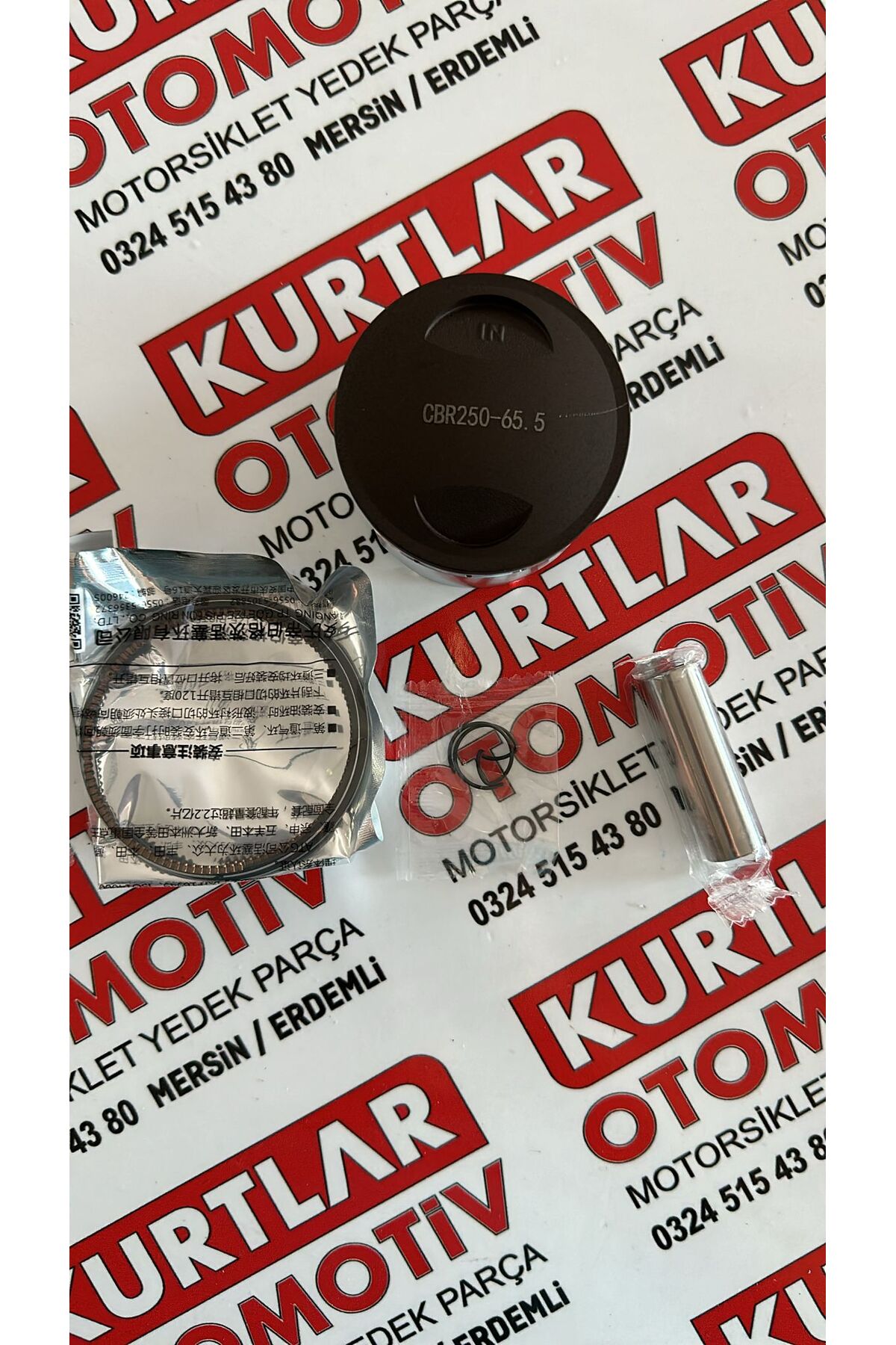 ビンテージジェム　15P MBD Cg 65,5 Tek Sekman Piston 15P - Fiyatı, Yorumları